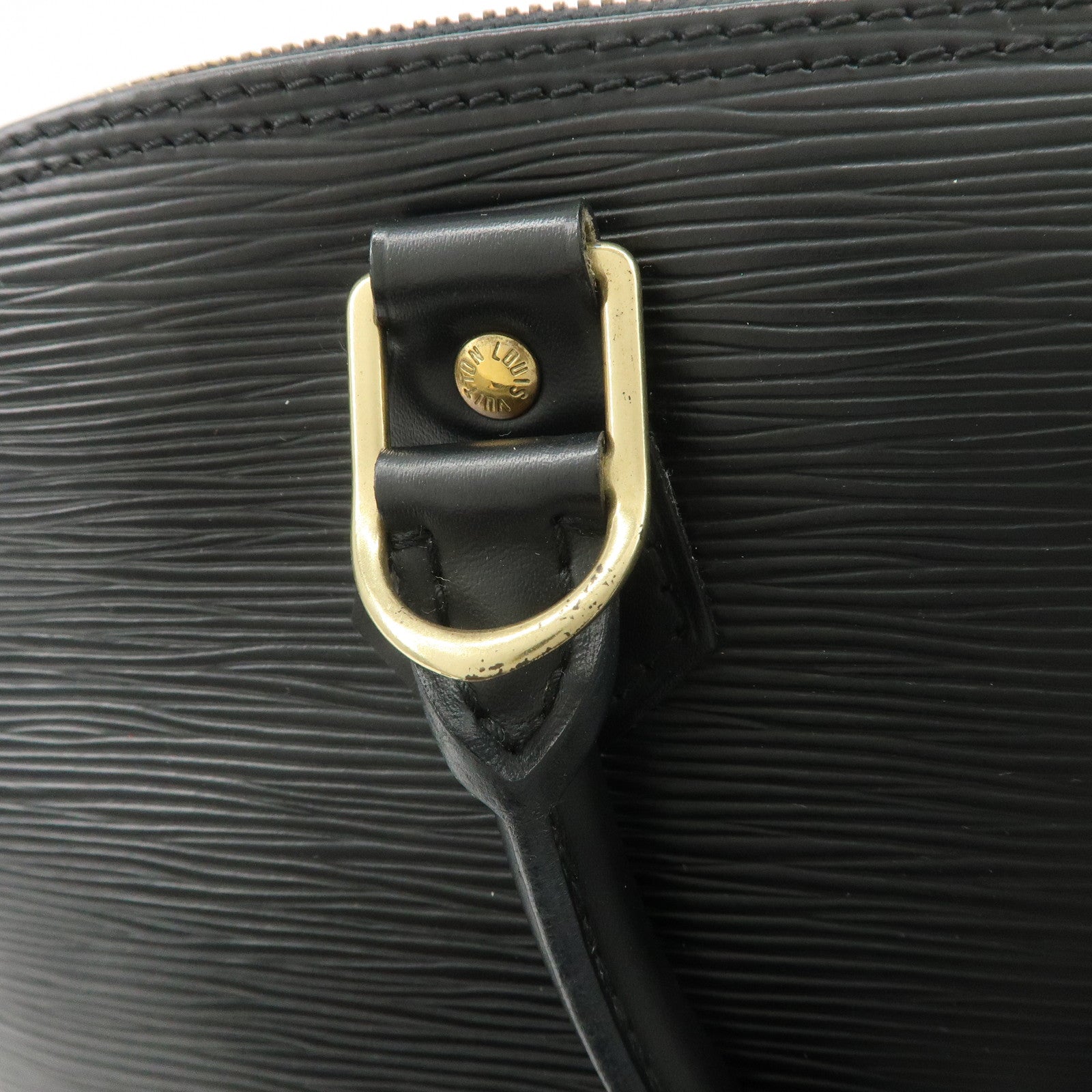 Louis Vuitton Epi leather Alma PM Hand Bag New Style Noir M40302