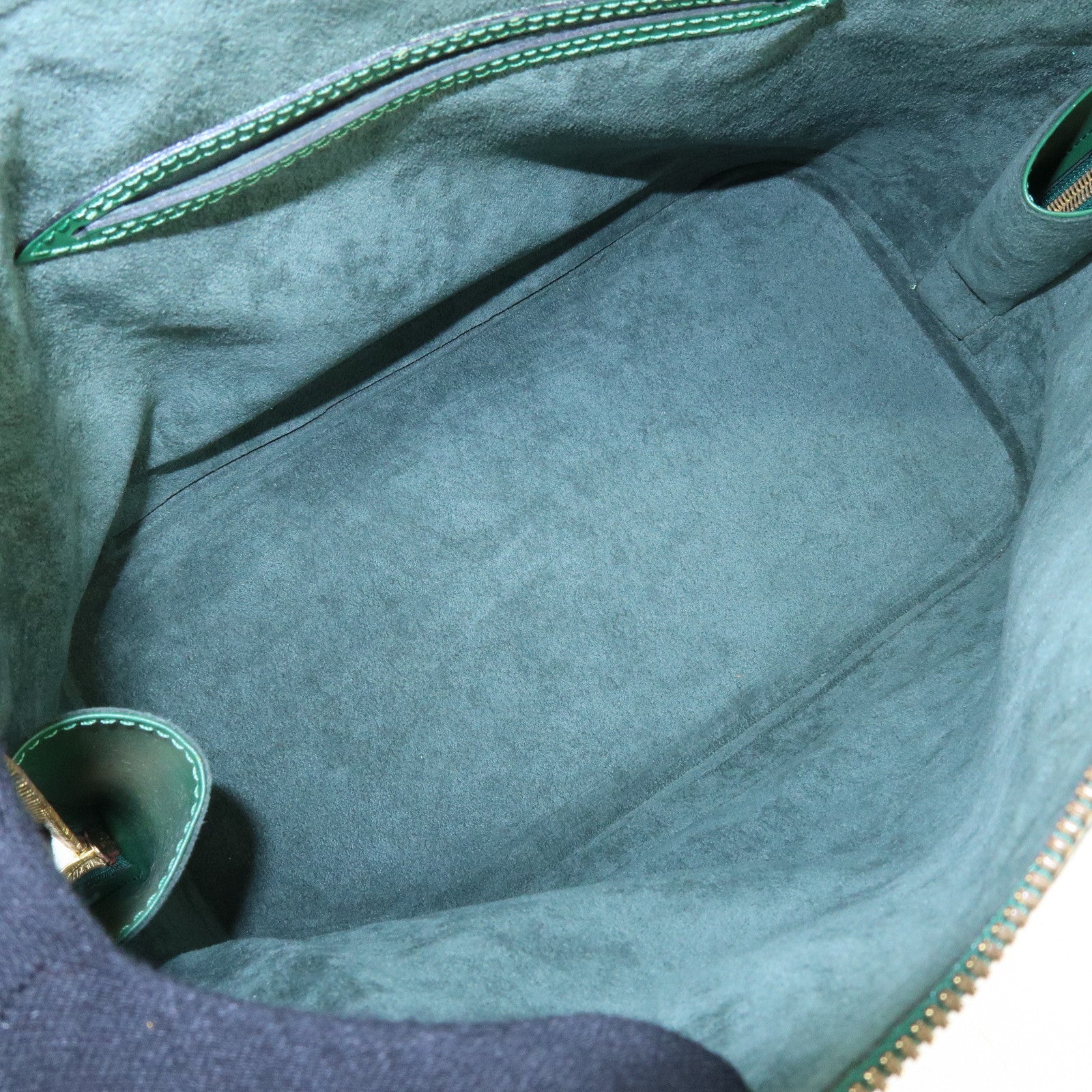 Louis Vuitton Epi Alma Hand Bag Borneo Green M52144