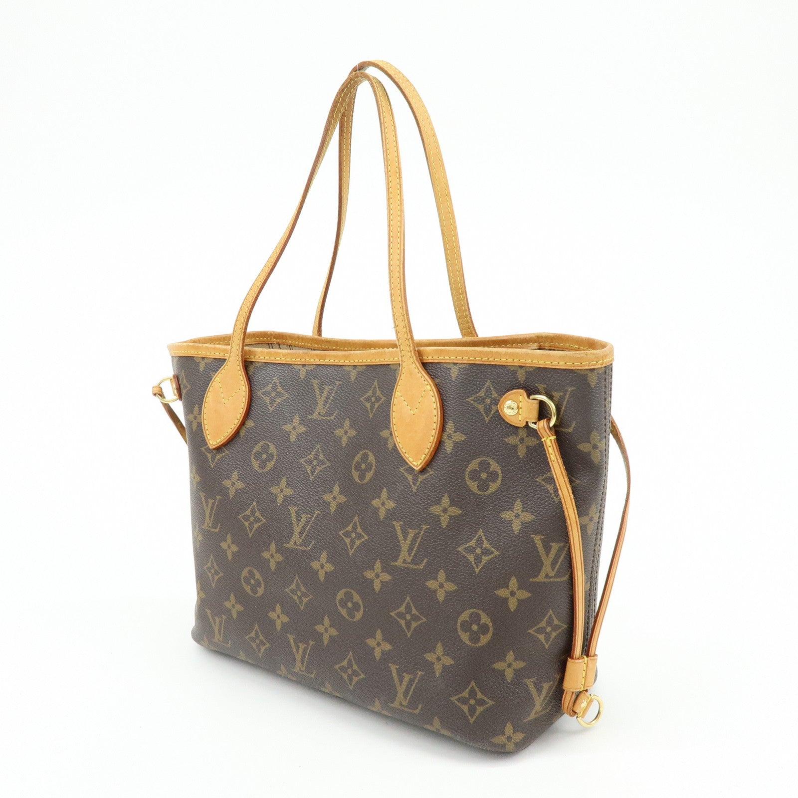 Louis Vuitton Monogram Neverfull PM Tote Bag Hand Bag M40155