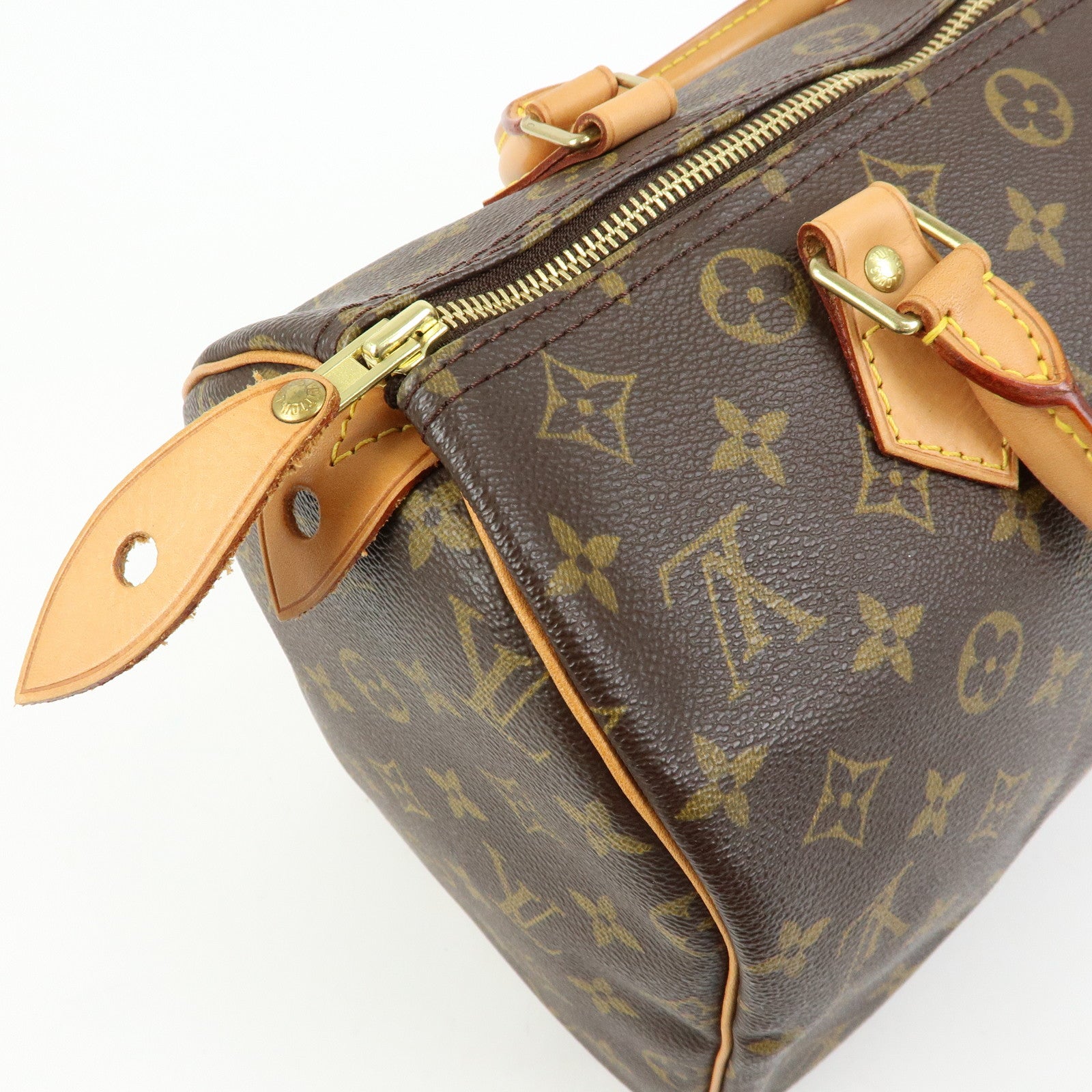 Louis Vuitton Monogram Speedy 30 Boston Bag Hand Bag Brown M41526