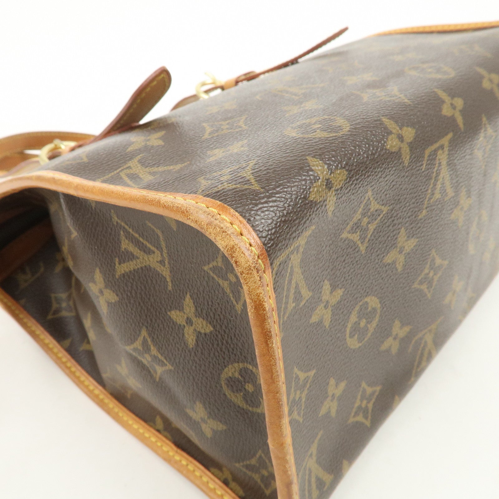 Louis Vuitton Monogram Popincourt Haut Shoulder Bag Brown M40007