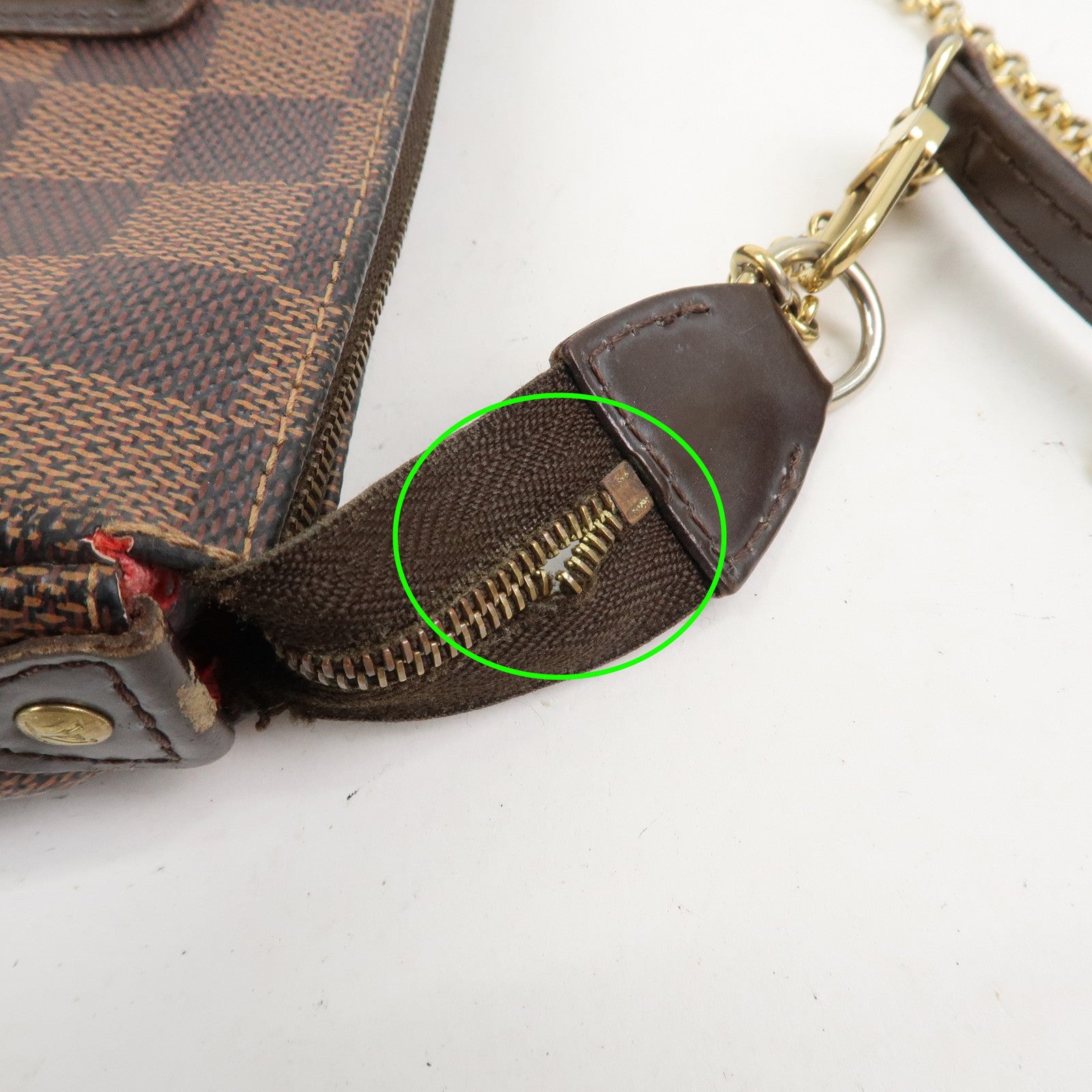 Louis Vuitton Damier Eva 2Way Bag Shoulder Bag Hand Bag Brown N55213