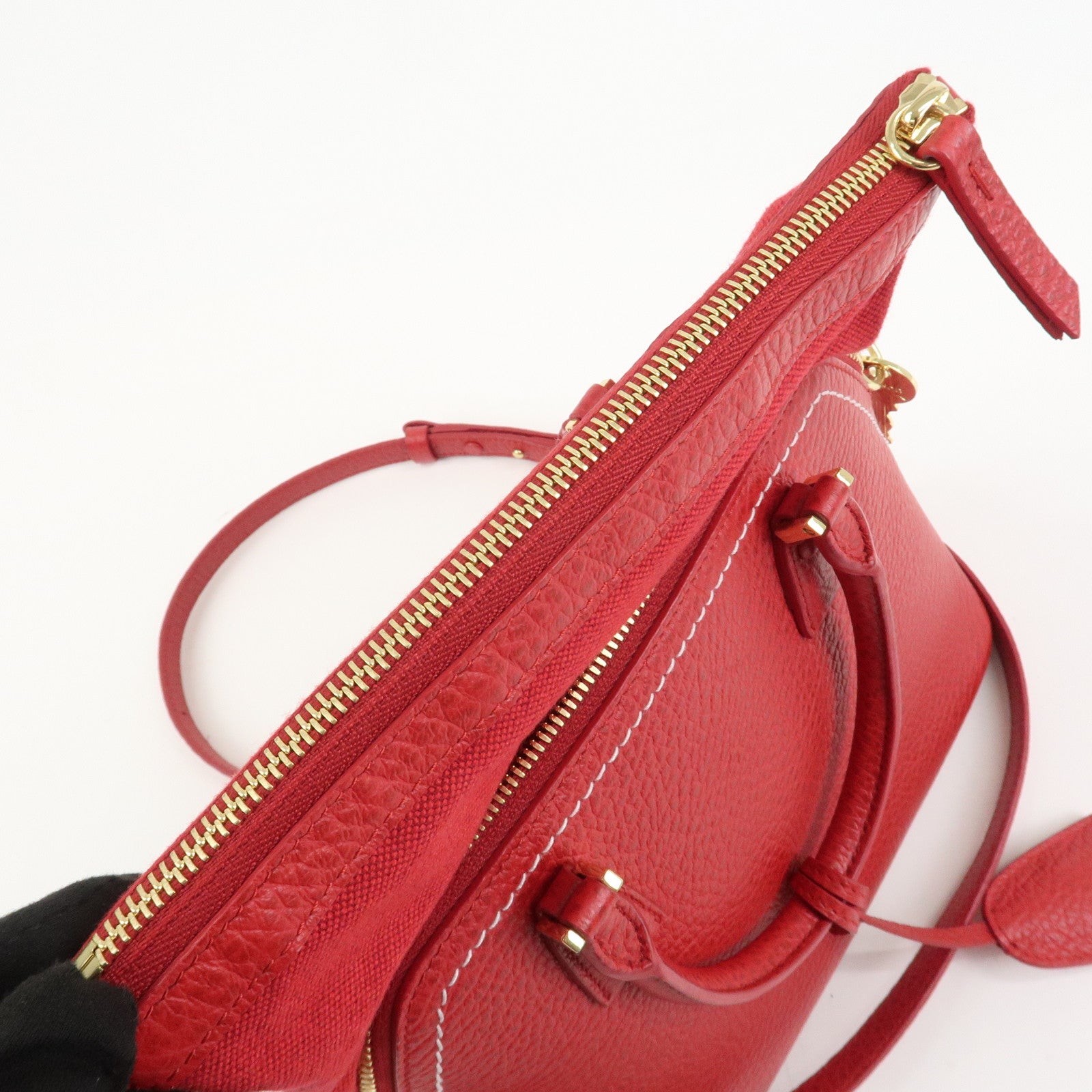 Maison Margiela 5AC Grained Calf Leather 2 Way Red S56WG0082