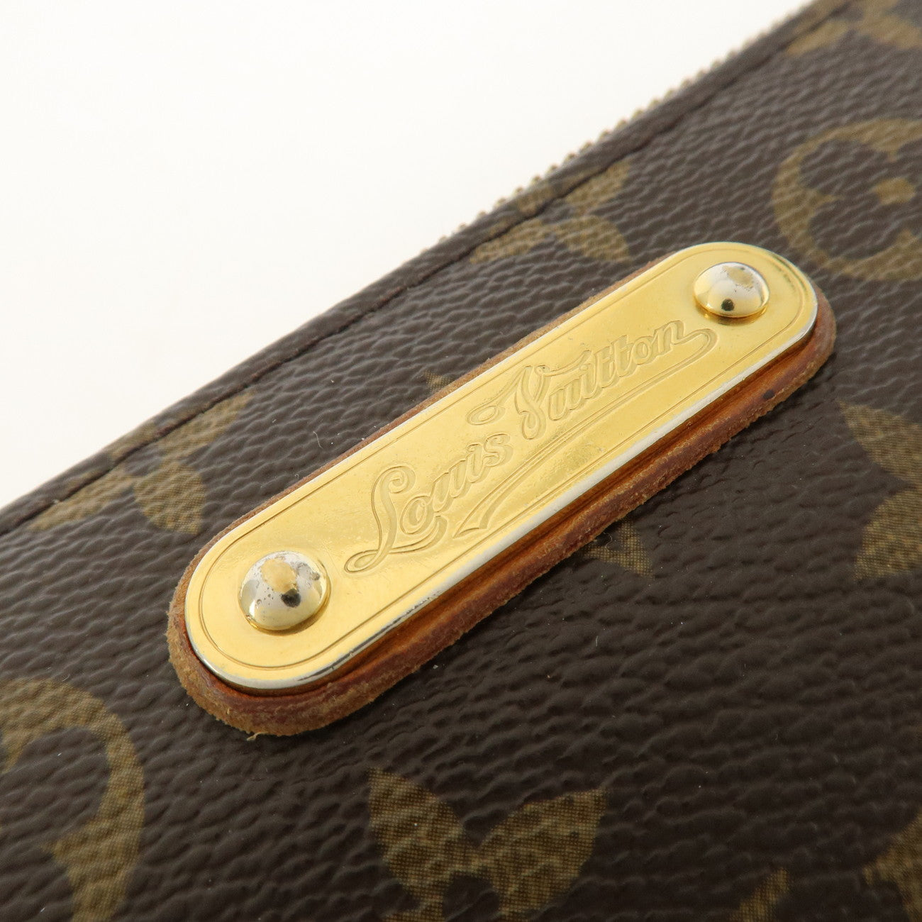 Louis Vuitton Monogram Pochette Milla MM Chain Hand Bag M60094 Used