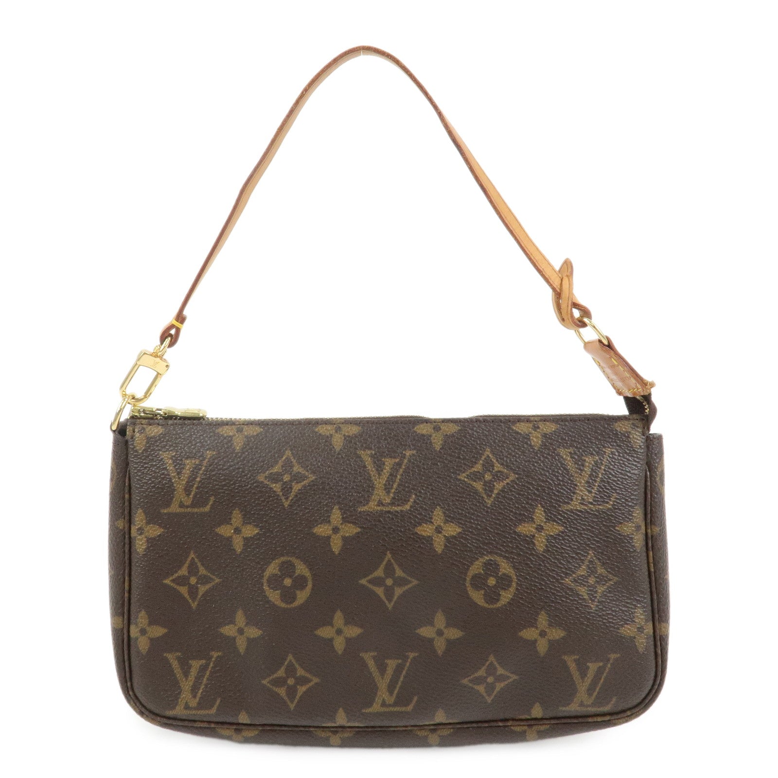 Louis Vuitton Monogram Pochette Accessoires Pouch Hand Bag M51980