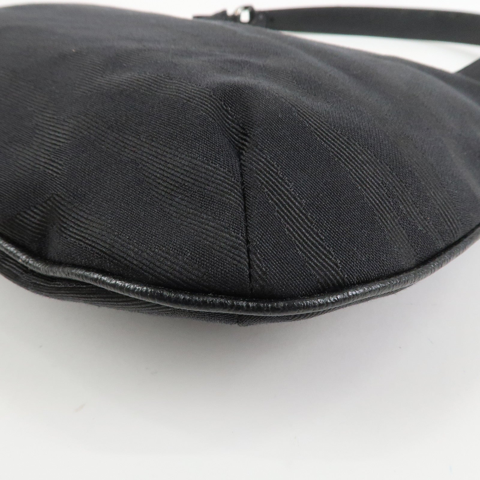FENDI Canvas Leather Tiger Pattern Shoulder Bag Hand Bag 8BR279