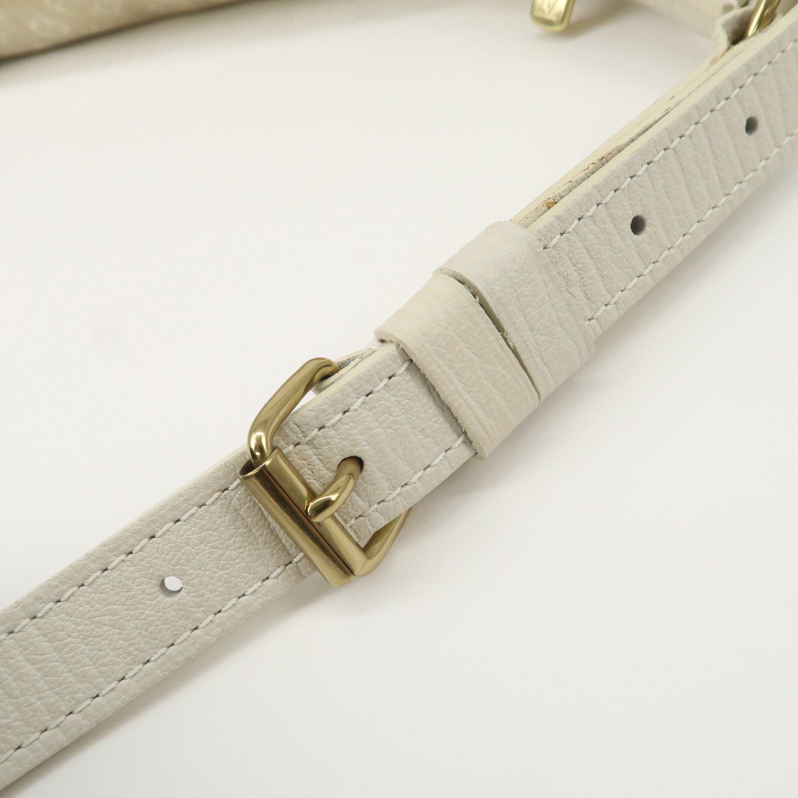 Louis Vuitton Monogram Mini Lin Boulogne Hand Bag Dune M95317