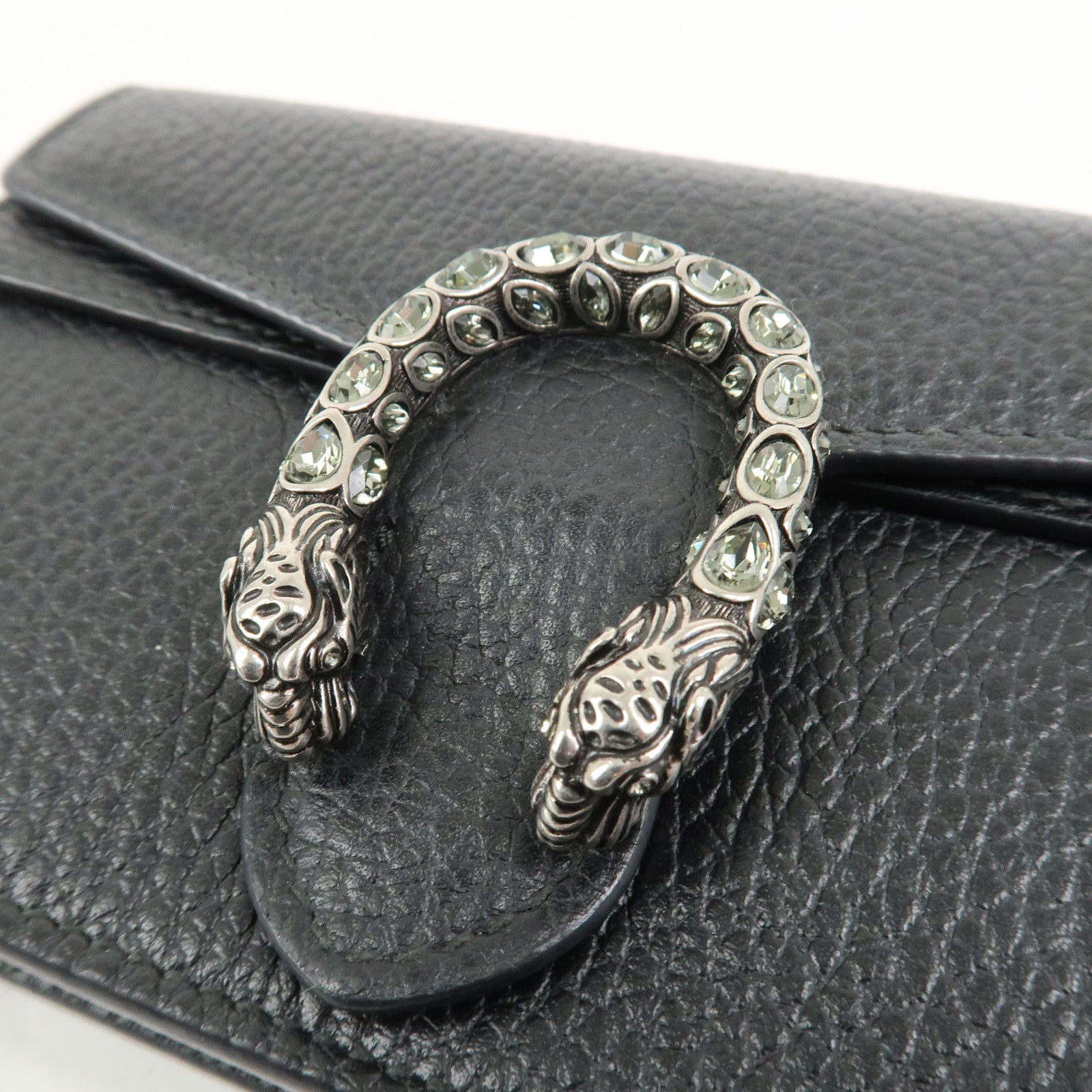 GUCCI Dionysus Super Mini Bag Leather Chain Shoulder Bag 476432