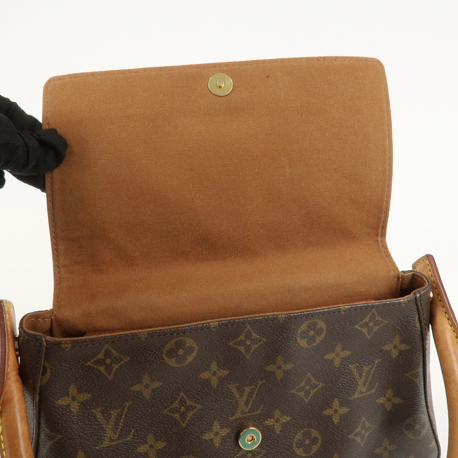 Louis Vuitton Monogram Mini Looping Shoulder Bag Brown M51147
