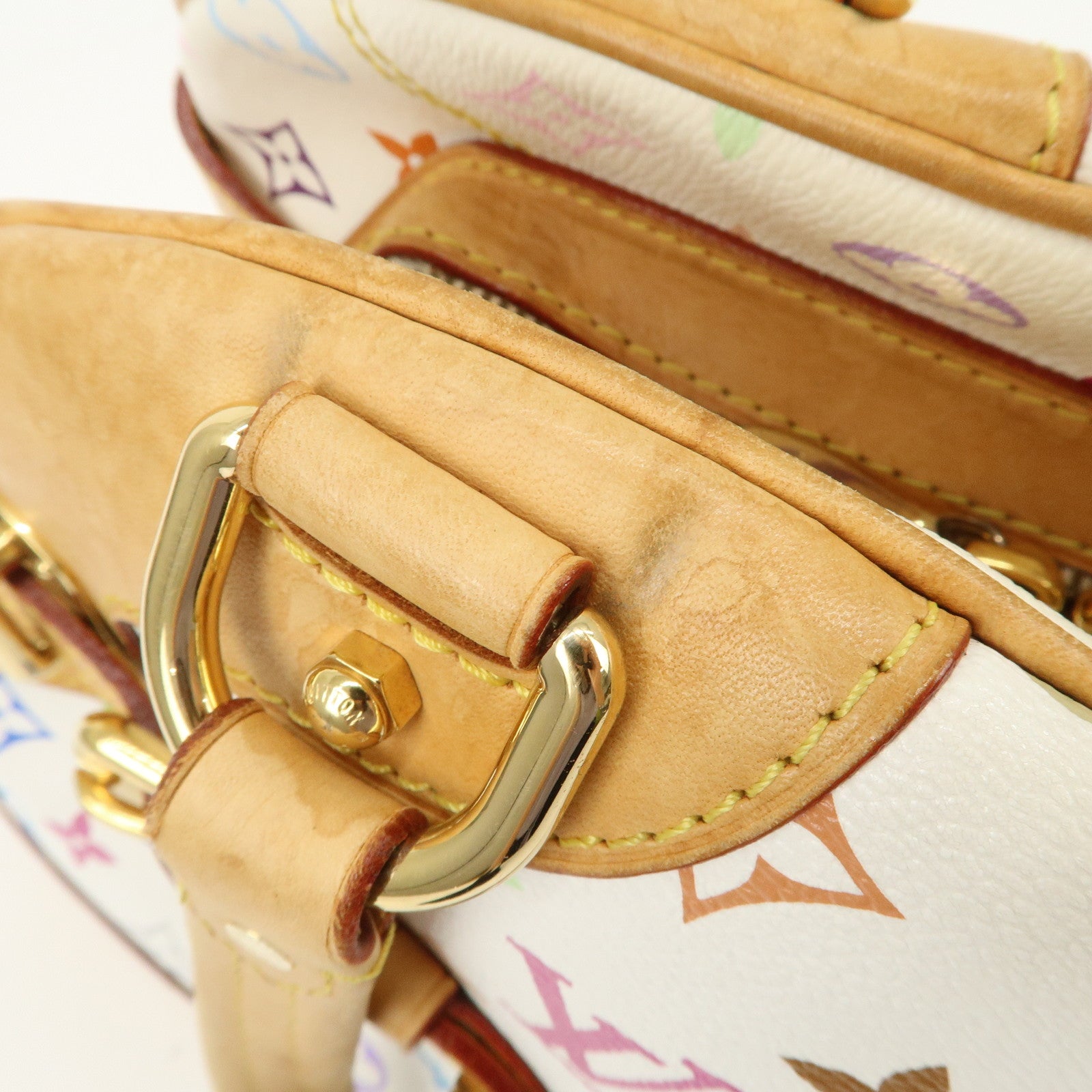 Louis Vuitton Monogram Multicolor Claudia Hand Bag Blanc M40193