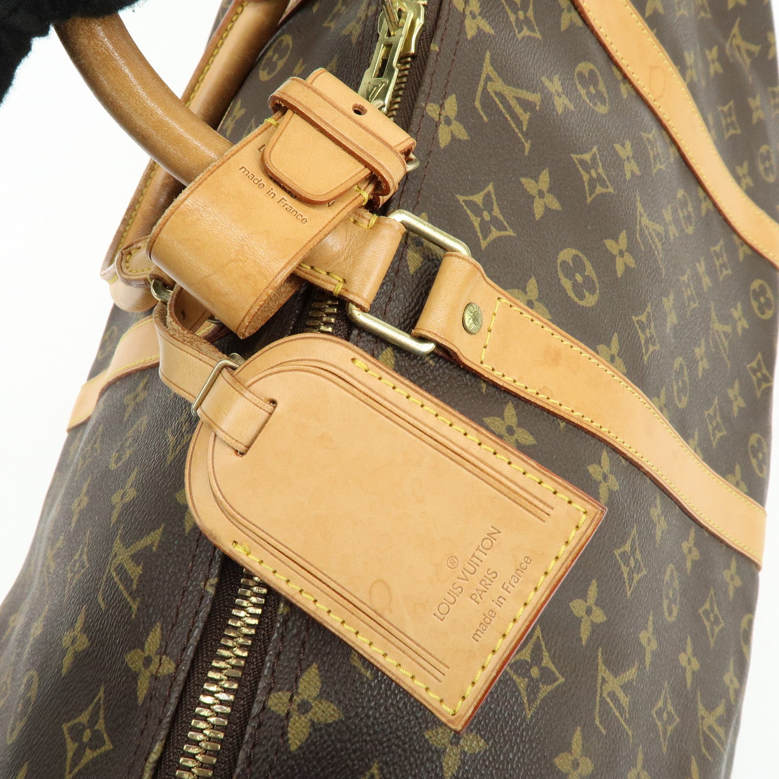 Louis Vuitton Monogram Keep All Bandouliere 60 Boston Bag M41412