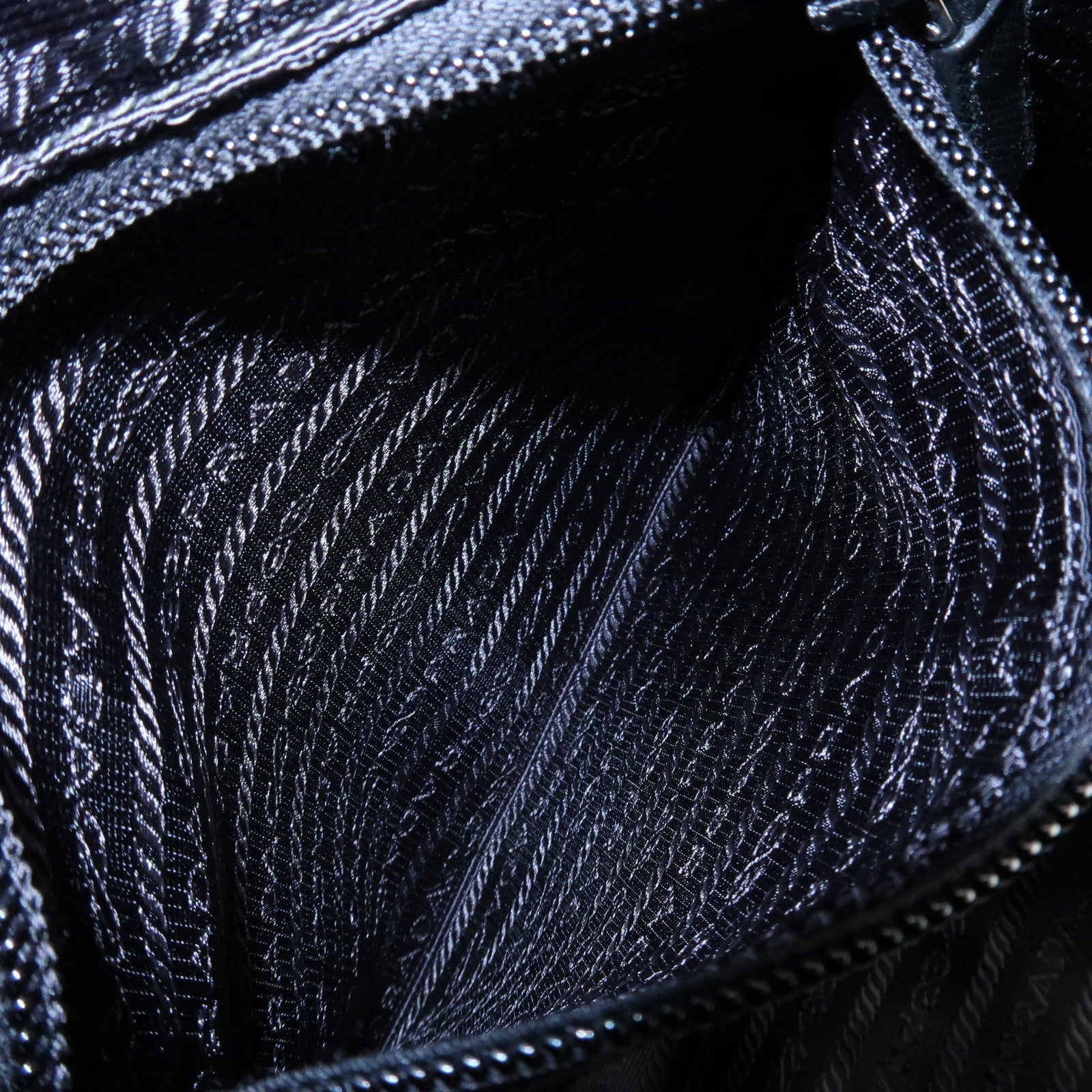 PRADA Triangle Logo Nylon Camouflage Backpack Ruck Sack BZ0032