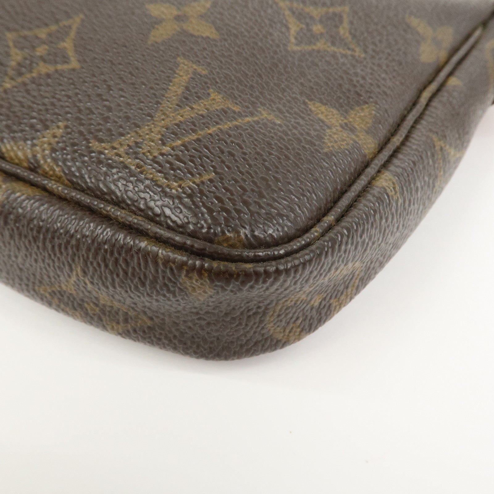 Louis Vuitton Monogram Pochette Accessoires Pouch Hand Bag M51980