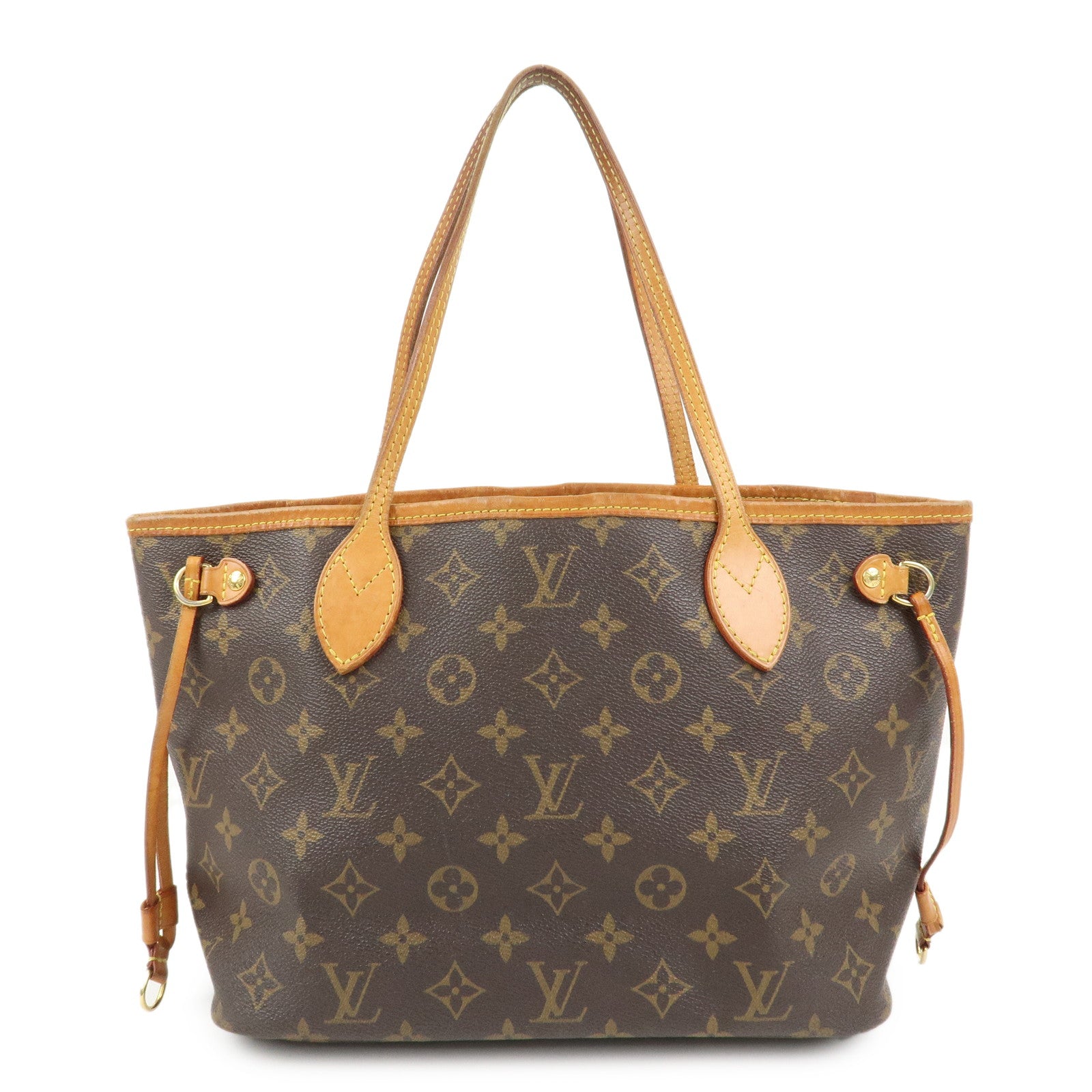 Louis Vuitton Monogram Neverfull PM Tote Bag Hand Bag M40155