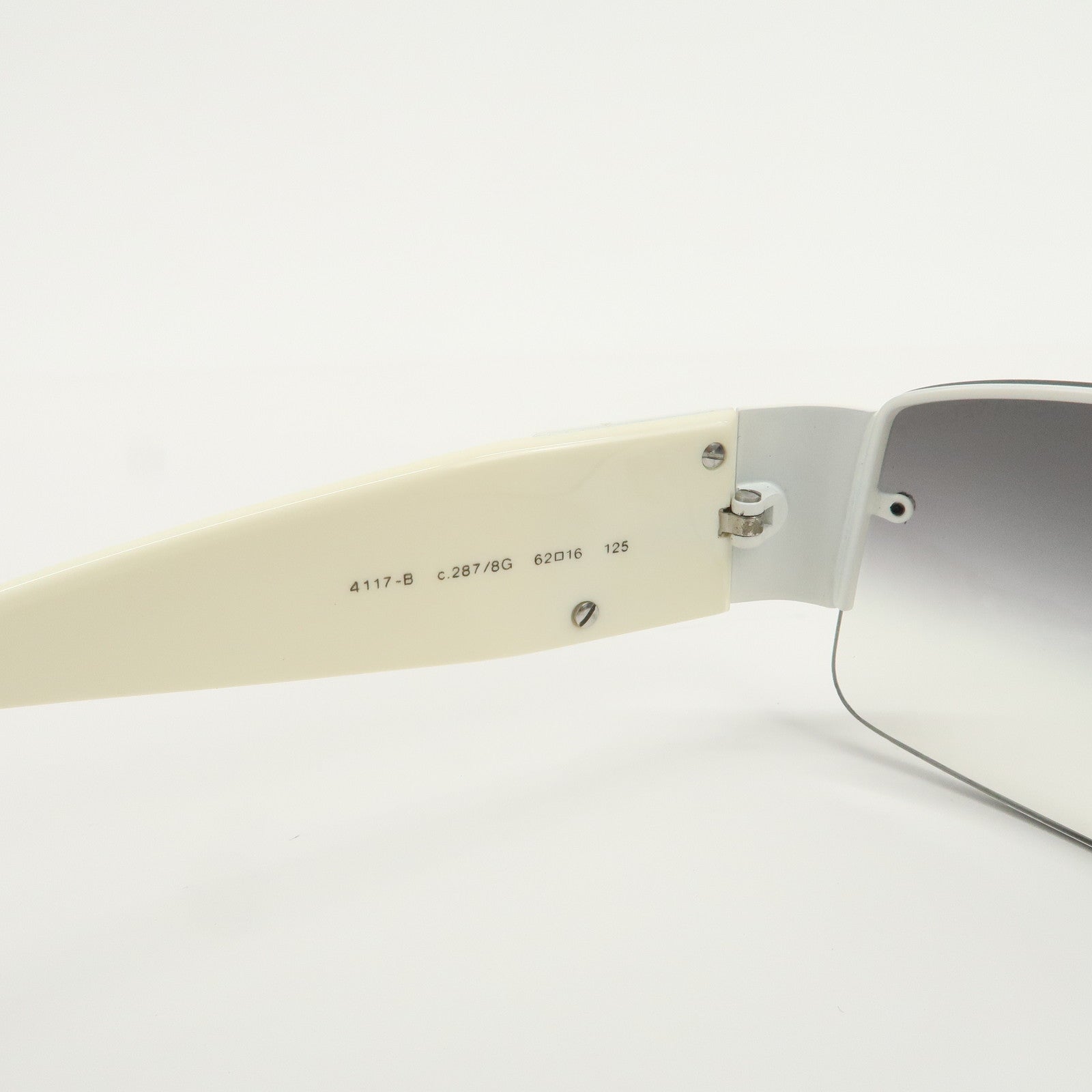 CHANEL Plastic Rhinestone Sunglasses 4117-B c.287/8G 62笆。16 125