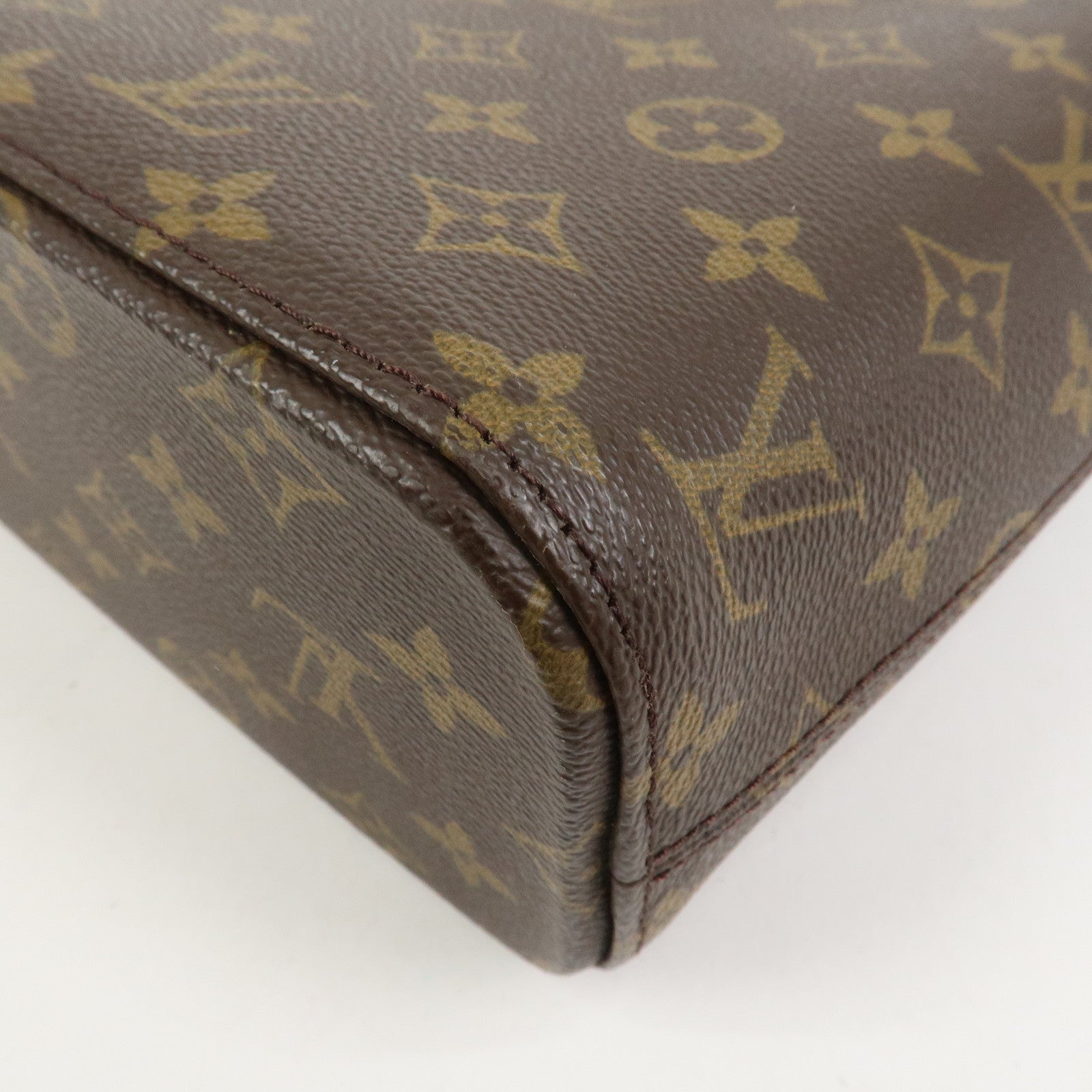 Louis Vuitton Monogram Luco Tote Bag Shoulder Bag Brown M51155