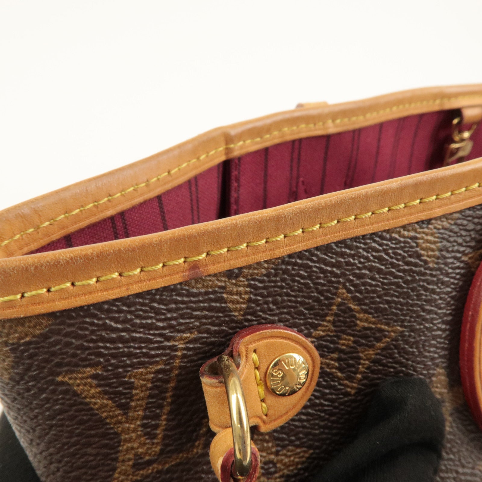 Louis Vuitton Monogram Neverfull PM Tote Bag Brown M41245 Used