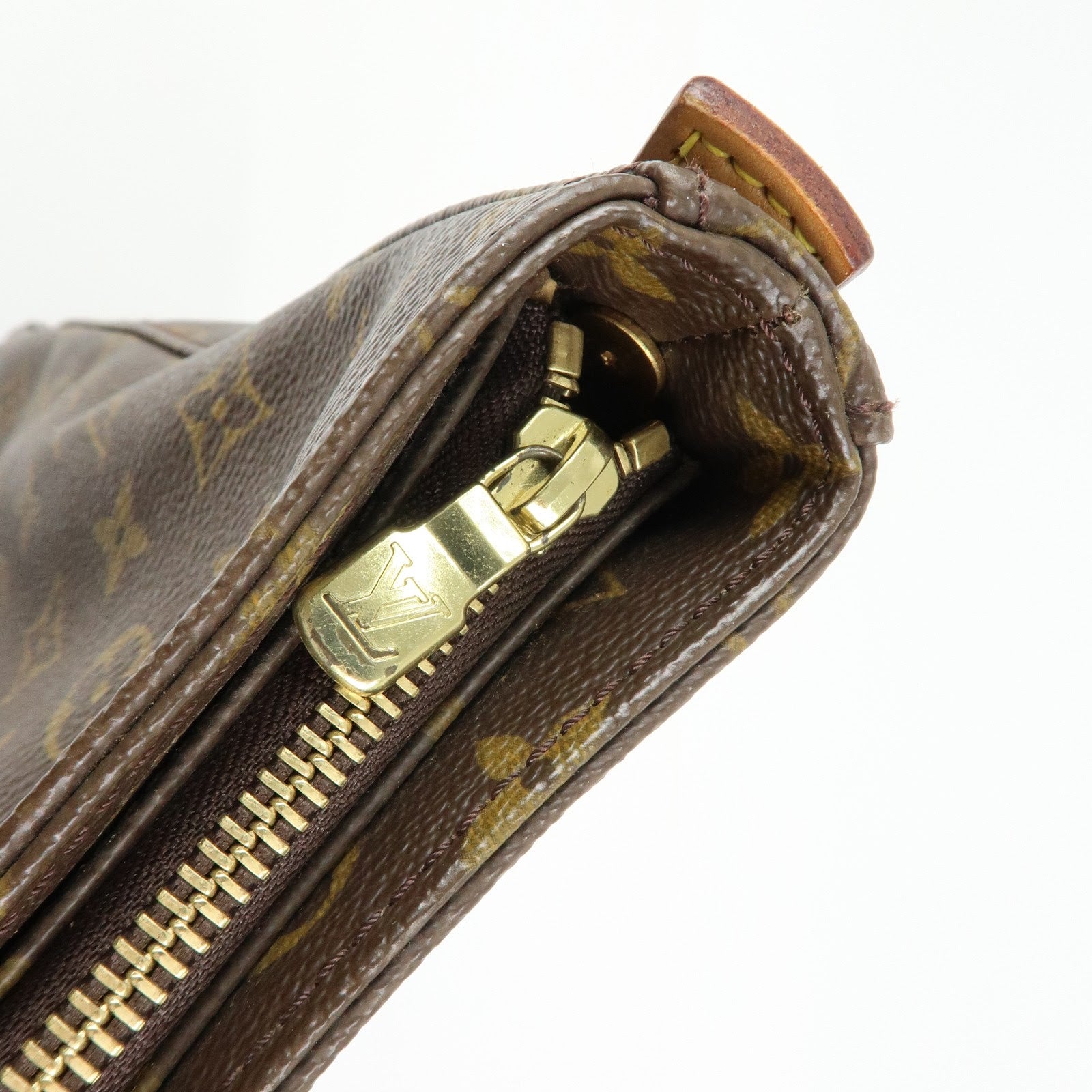 Louis Vuitton Monogram Looping GM Shoulder Bag Brown M51145