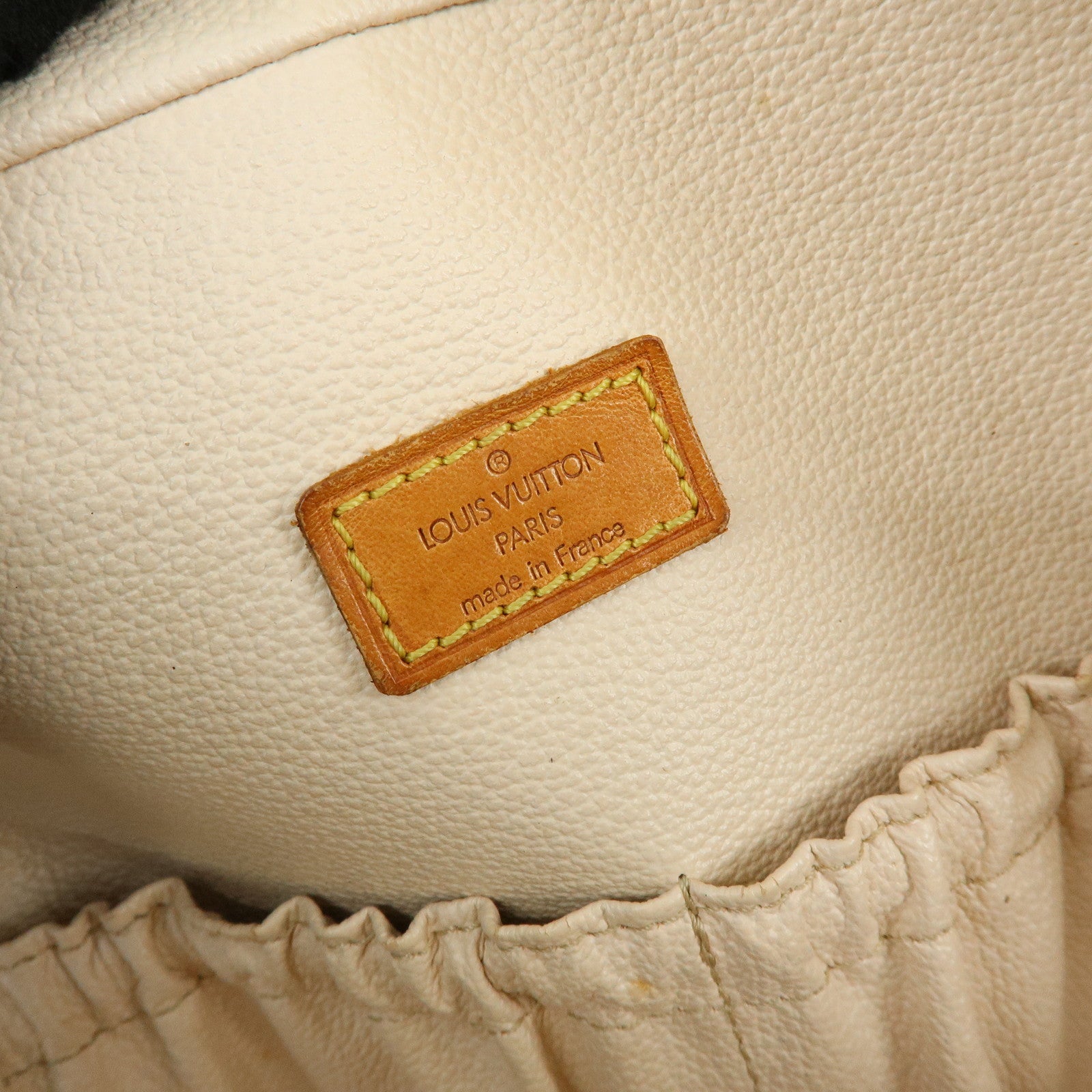 Louis Vuitton Monogram Spontini Hand Bag Brown M47500