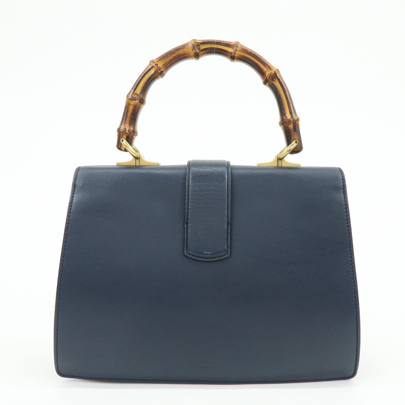 GUCCI Dionysus Bamboo Leather 2Way Bag Hand Bag Shoulder Bag 448075