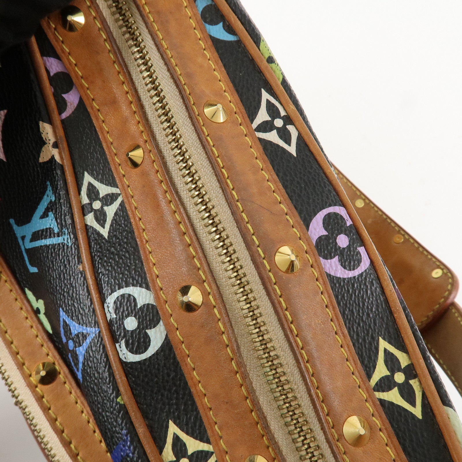 Louis Vuitton Monogram Multicolor Boulogne Shoulder Bag Noir M92638 Used