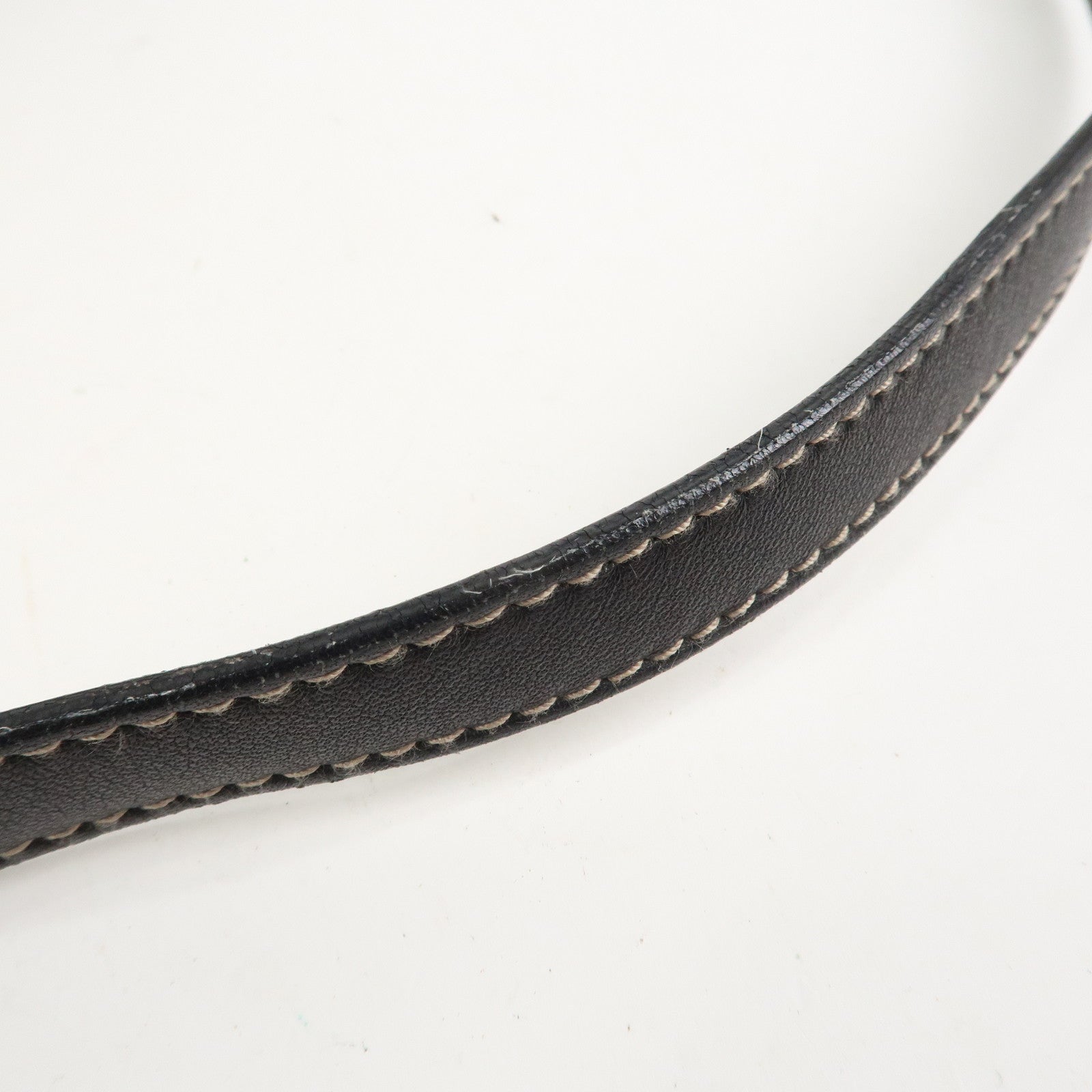 Dolce&Gabbana Leather 2Way Bag Shoulder Crossbody Bag Black