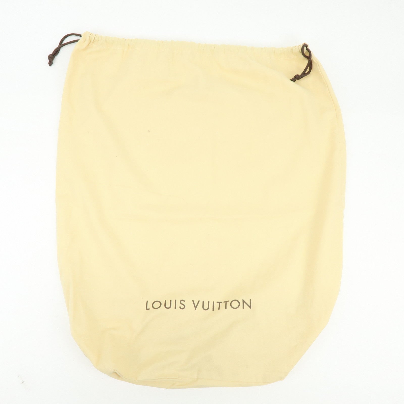 Louis Vuitton Set of 10 Dust Bag Storage Bag Drawstring Style Beige