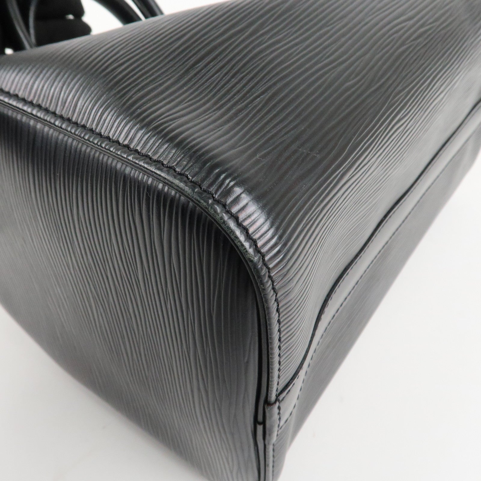 Louis Vuitton Epi Speedy 25 Hand Bag Boston Bag Noir M59032 Used