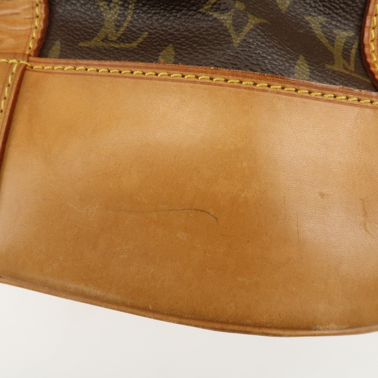Louis Vuitton Monogram Randonnee GM Shoulder Bag Brown M42244