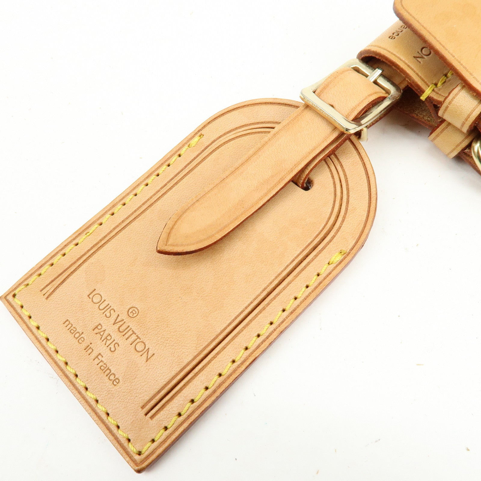 Louis Vuitton Set of 10 Leather Name Tag & Poignet