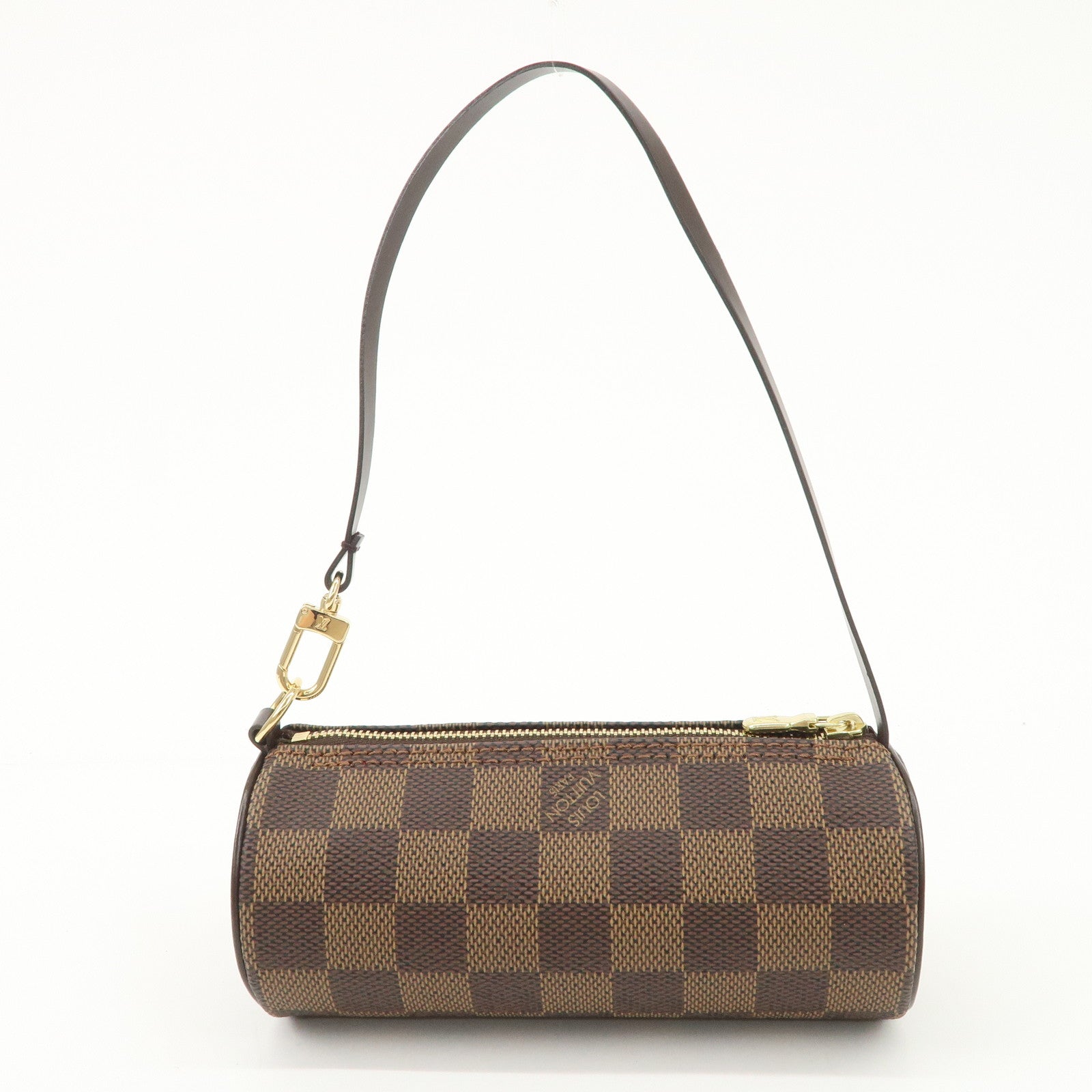 Louis Vuitton Damier Mini Pouch for Papillon Bag Damier Ebene Used
