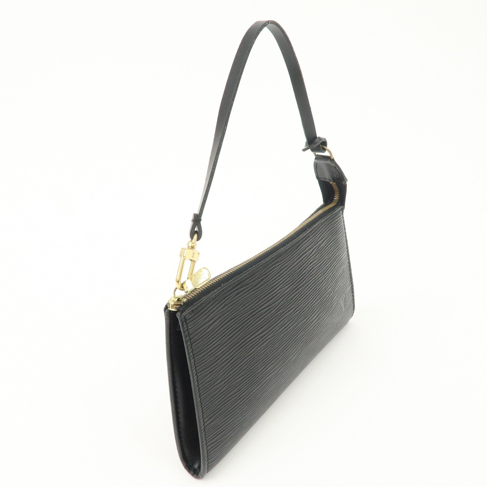 Louis Vuitton Epi Pochette Accessoires Pouch Noir Black M52952 Used