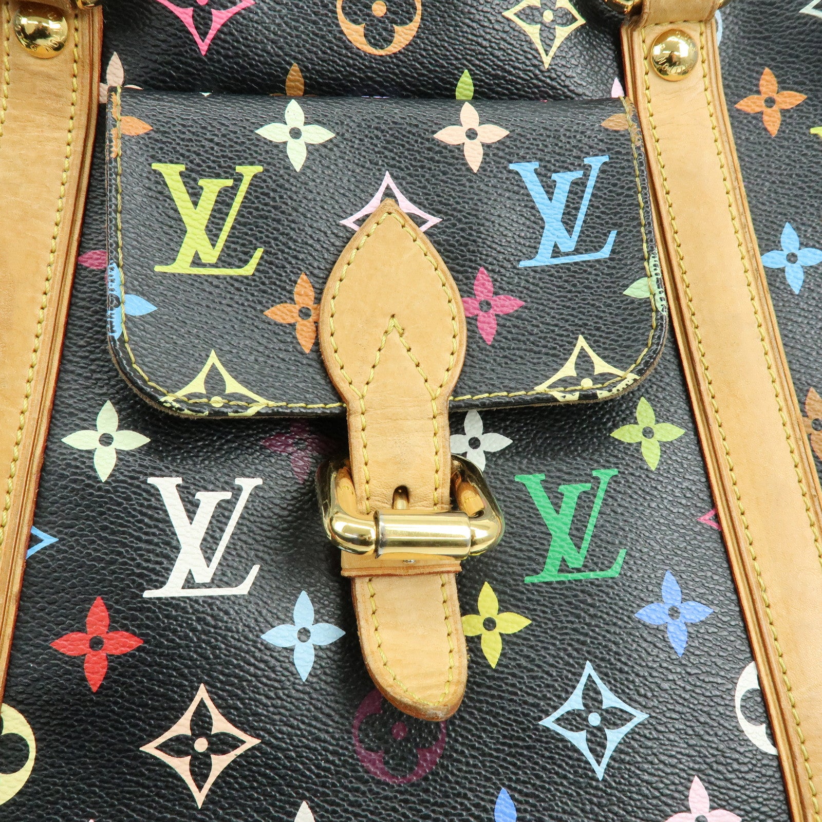 Louis Vuitton Monogram Multicolor Aurelia MM Shoulder Bag M40095