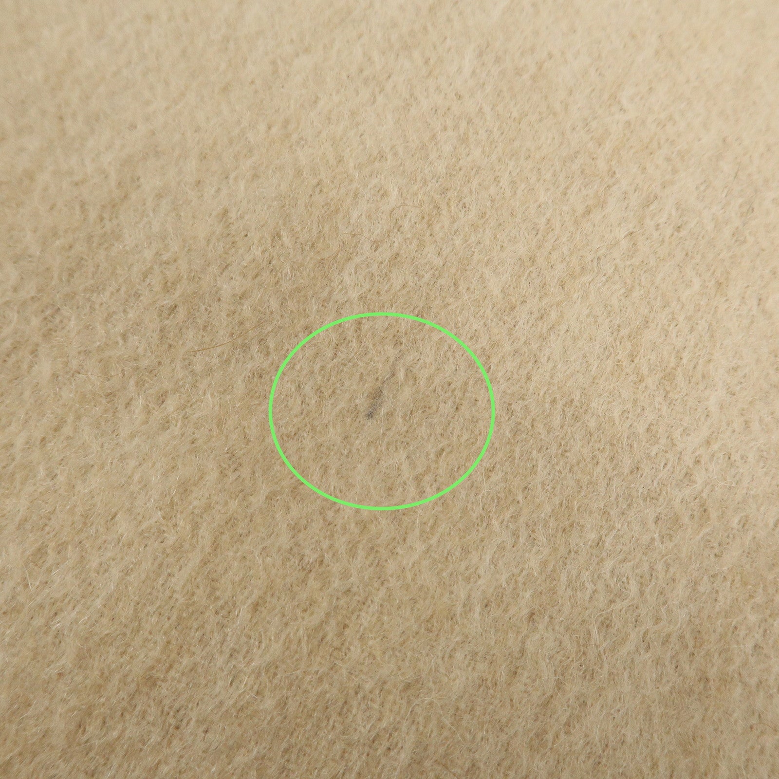 HERMES Logo Cashmere100% Scarf Stole Shawl Beige