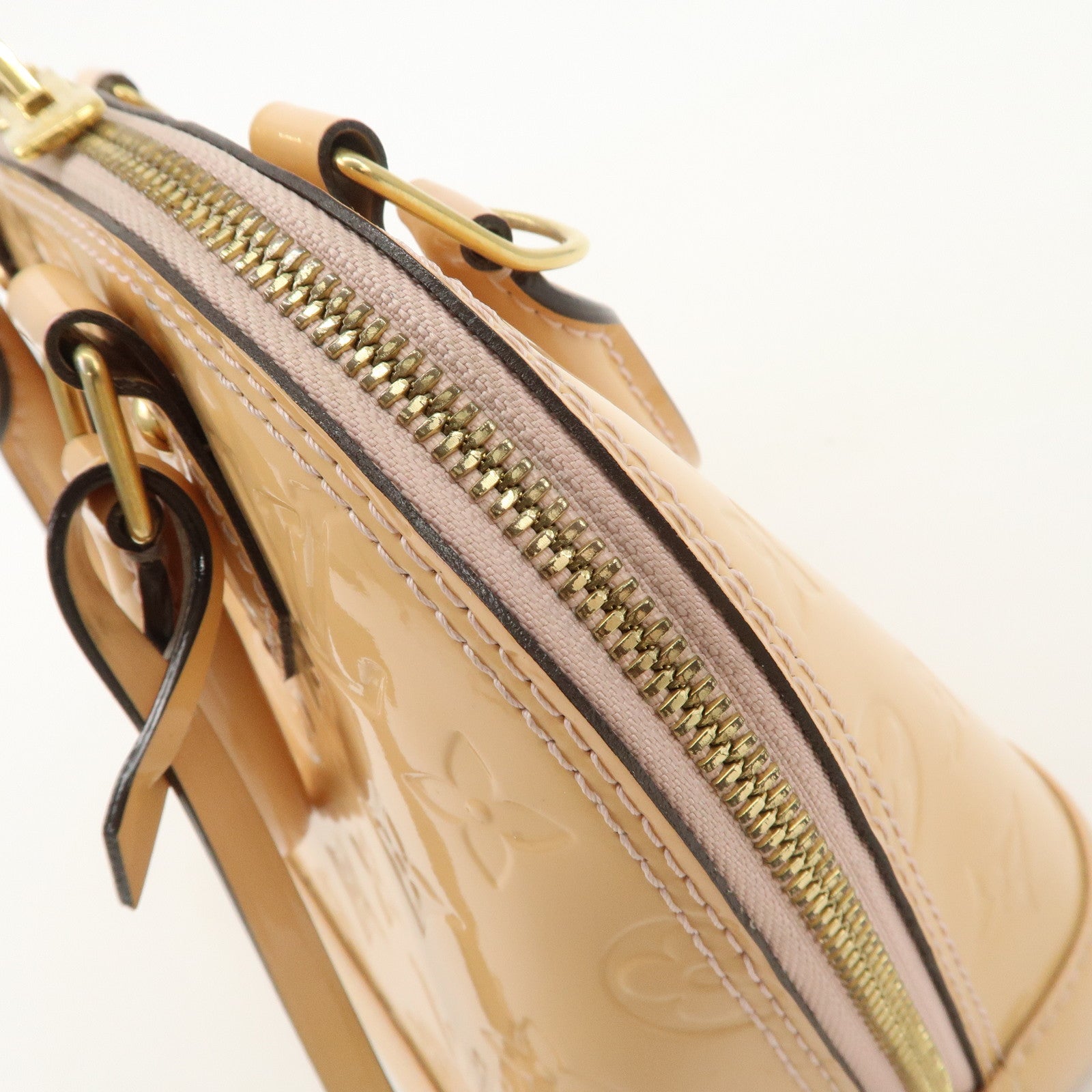 Louis Vuitton Monogram Vernis Alma BB 2Way Hand Shoulder Bag M90064 Used