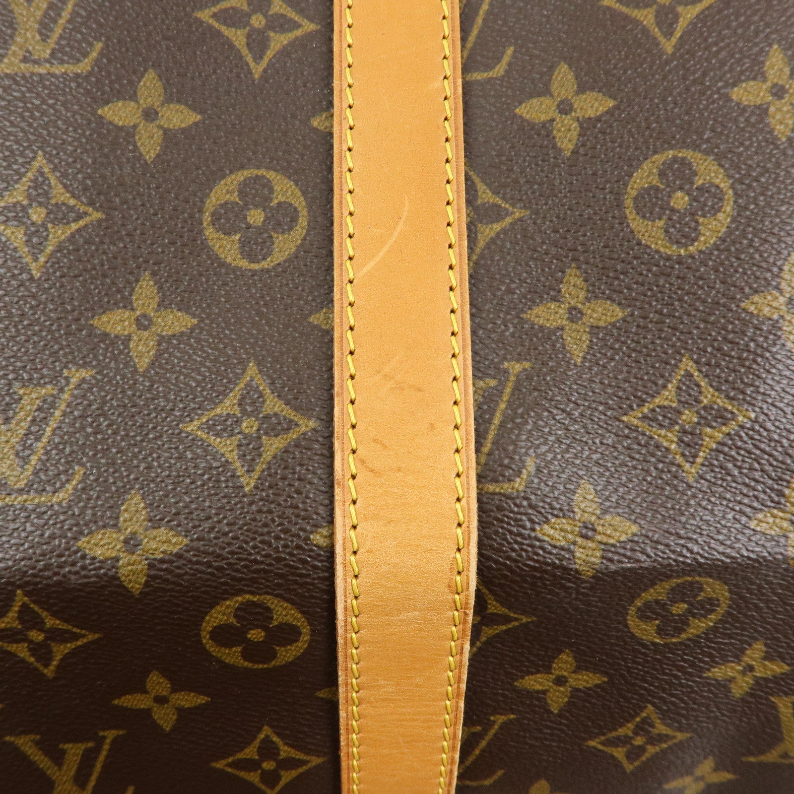Louis Vuitton Monogram Keep All 55 Boston Bag Brown M41424