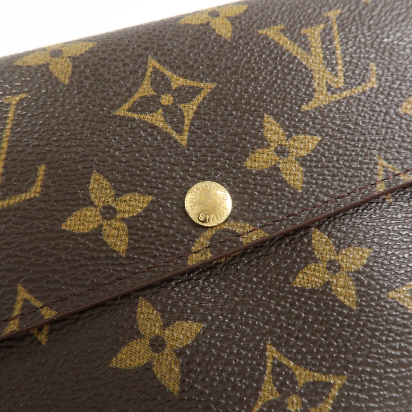 Louis Vuitton Monogram Pochette Porte Monnaie Credit Wallet M61725