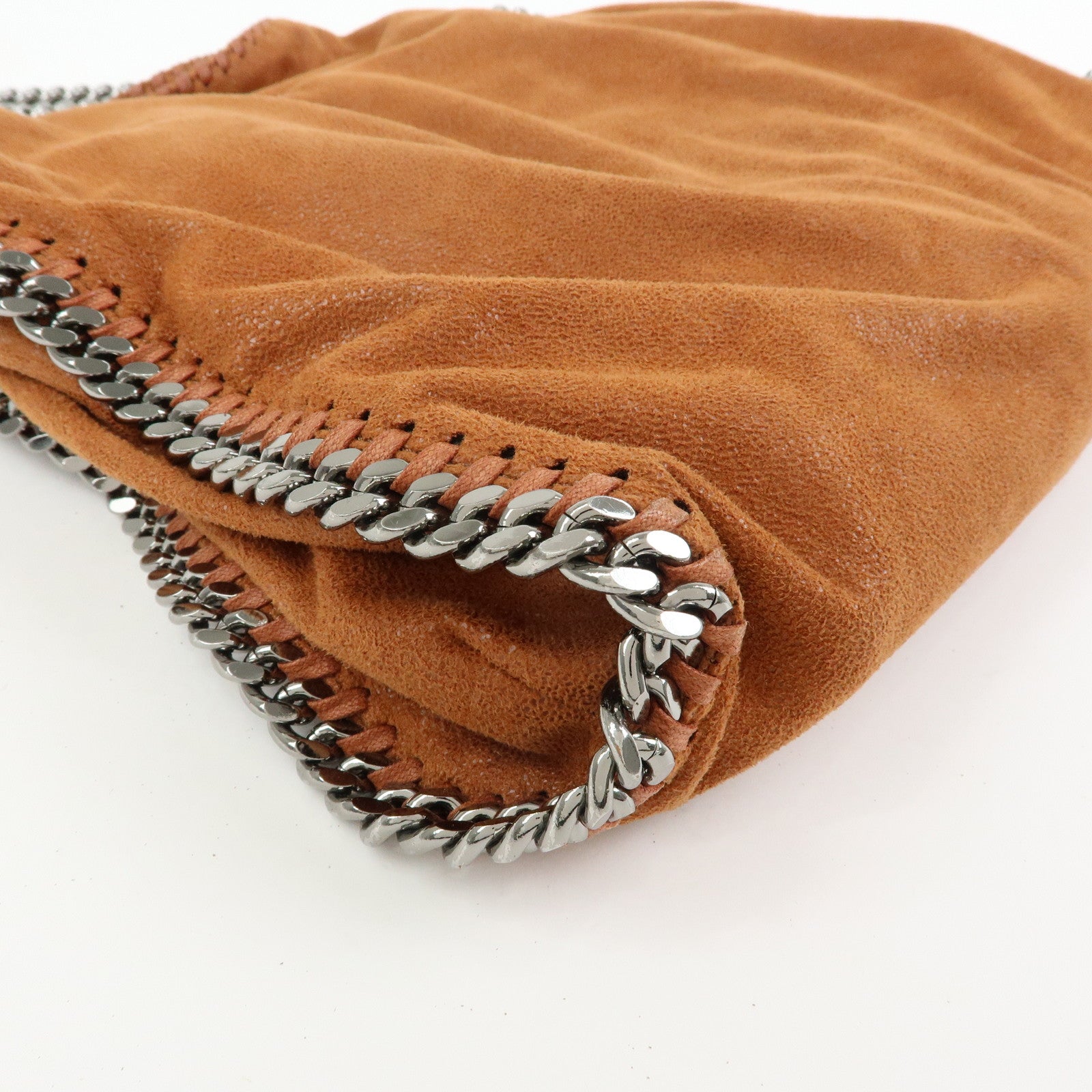 STELLA MCCARTNEY Falabella Polyester 2Way Bag Hand Bag Brown