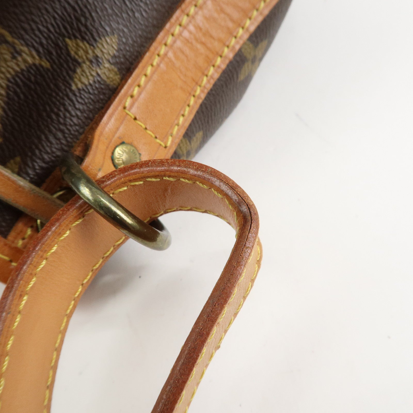 Louis Vuitton Monogram Petit Noe Shoulder Bag Brown M42226