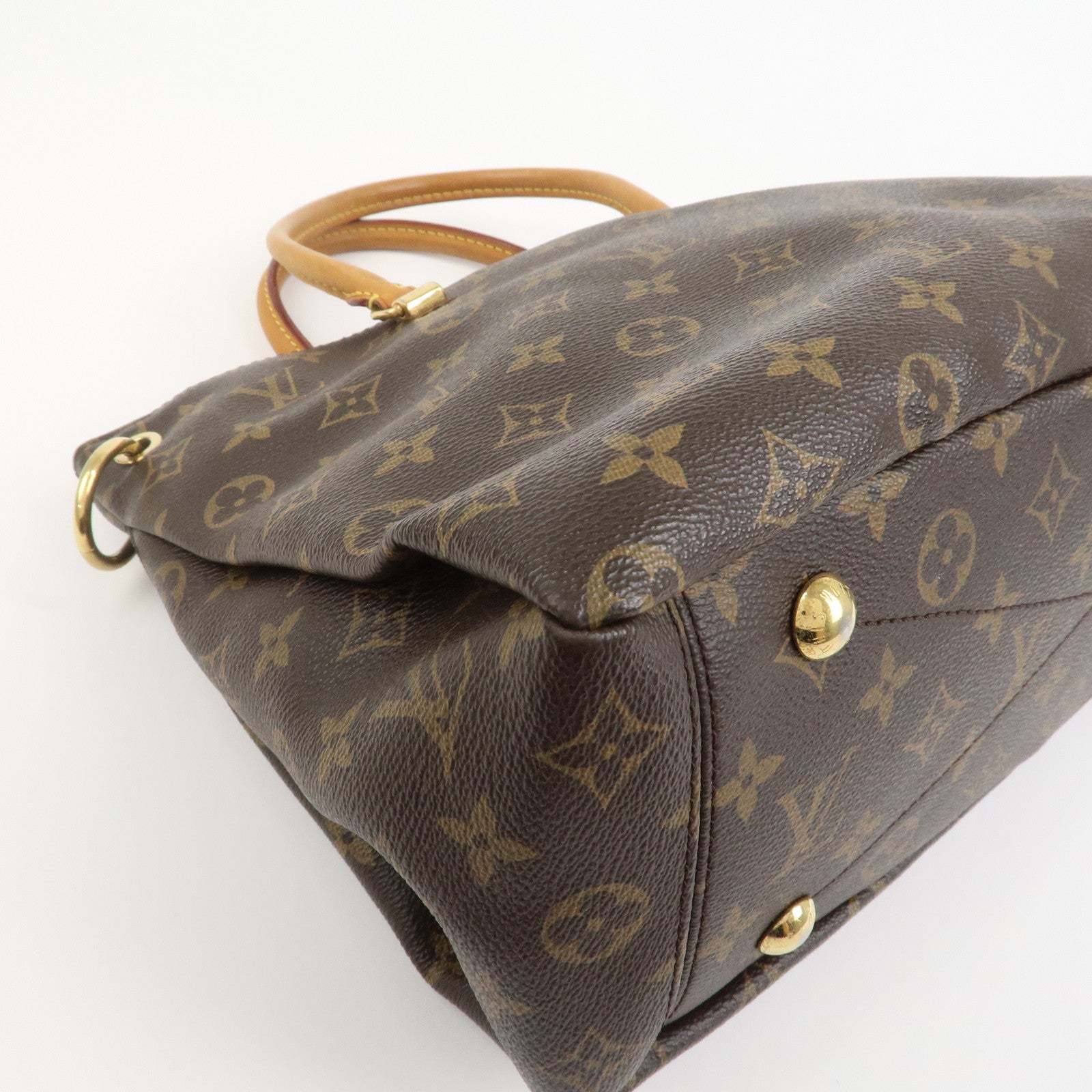 Louis Vuitton Monogram Pallas 2Way Hand Bag Aurore M40906