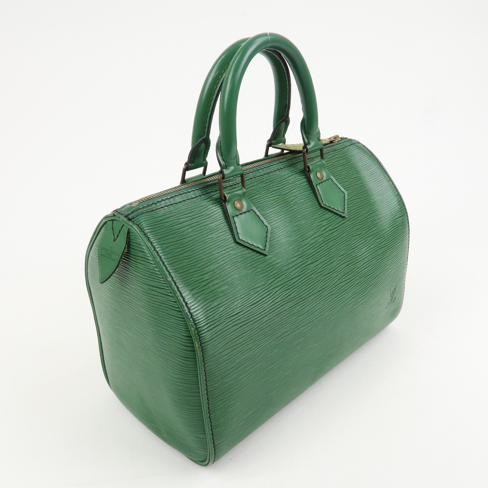 Louis Vuitton Epi Speedy 25 Hand Boston Bag Borneo Green M43014