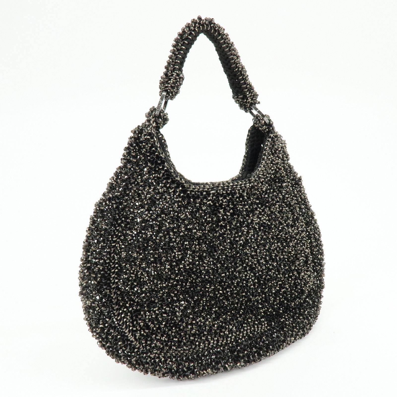 ANTEPRIMA Wire Bag PVC Shoulder Bag Hand Bag Black