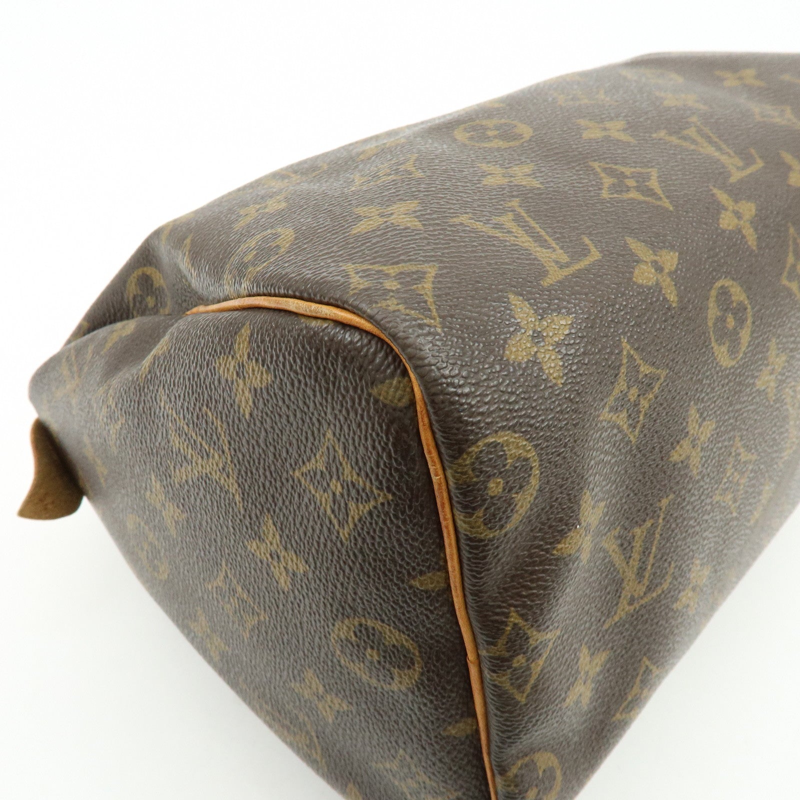 Louis Vuitton Monogram Speedy 25 Boston Bag Hand Bag Brown M41528