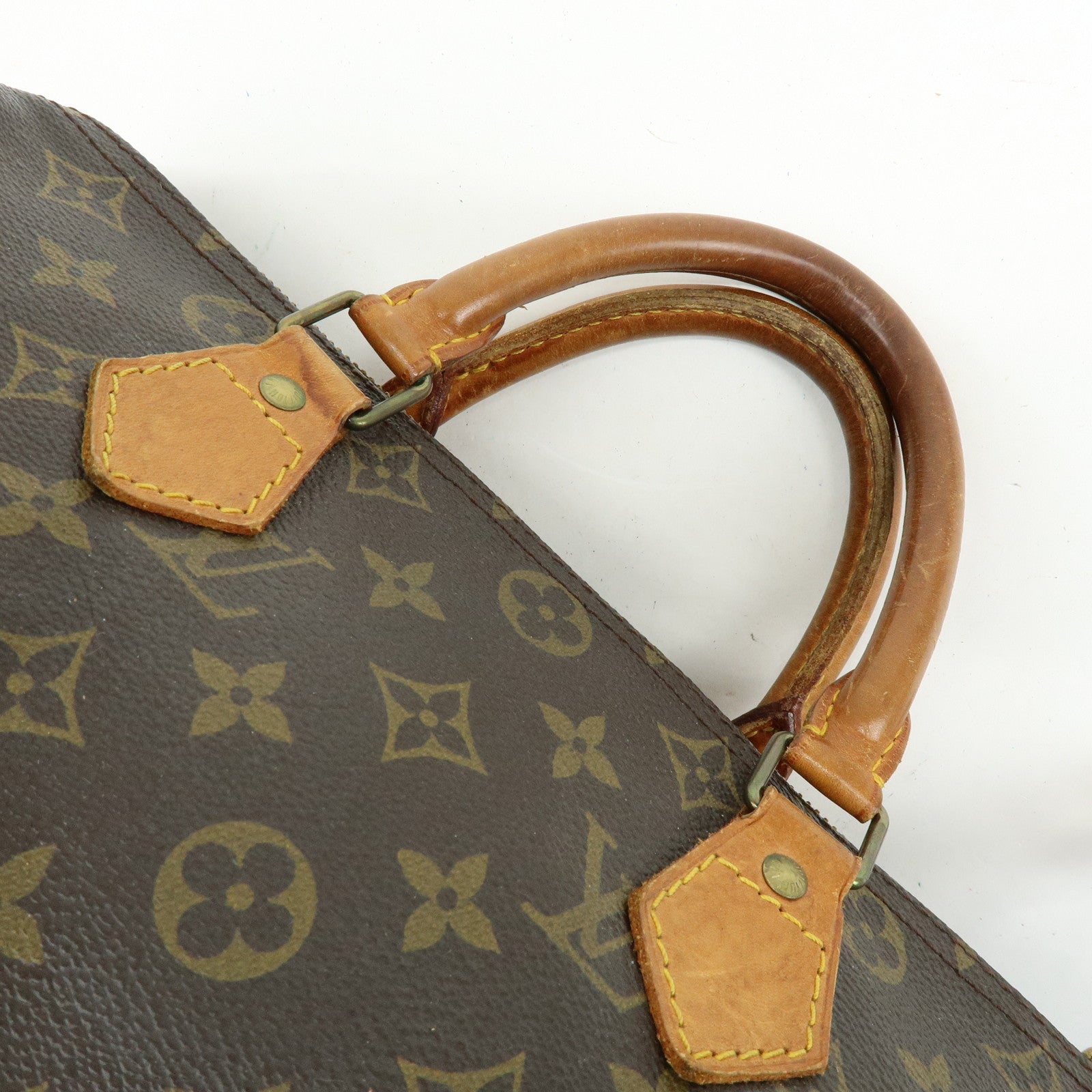 Louis Vuitton Monogram Speedy 30 Boston Bag Hand Bag Brown M41526