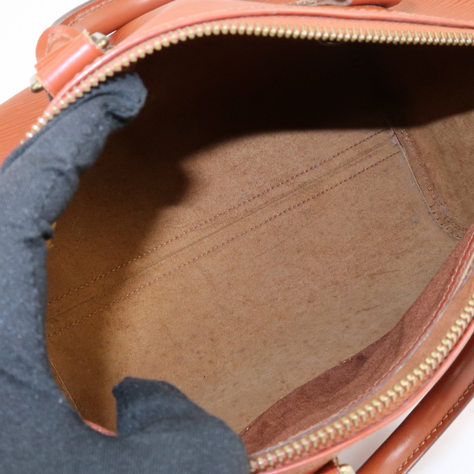 Louis Vuitton Epi Speedy 25 Hand Boston Bag Kenya Brown M43013 Used