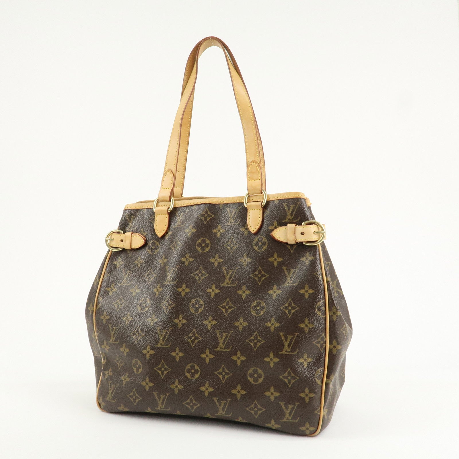 Louis Vuitton Monogram Canvas Batignolles Vertical Tote Bag M51153 Used