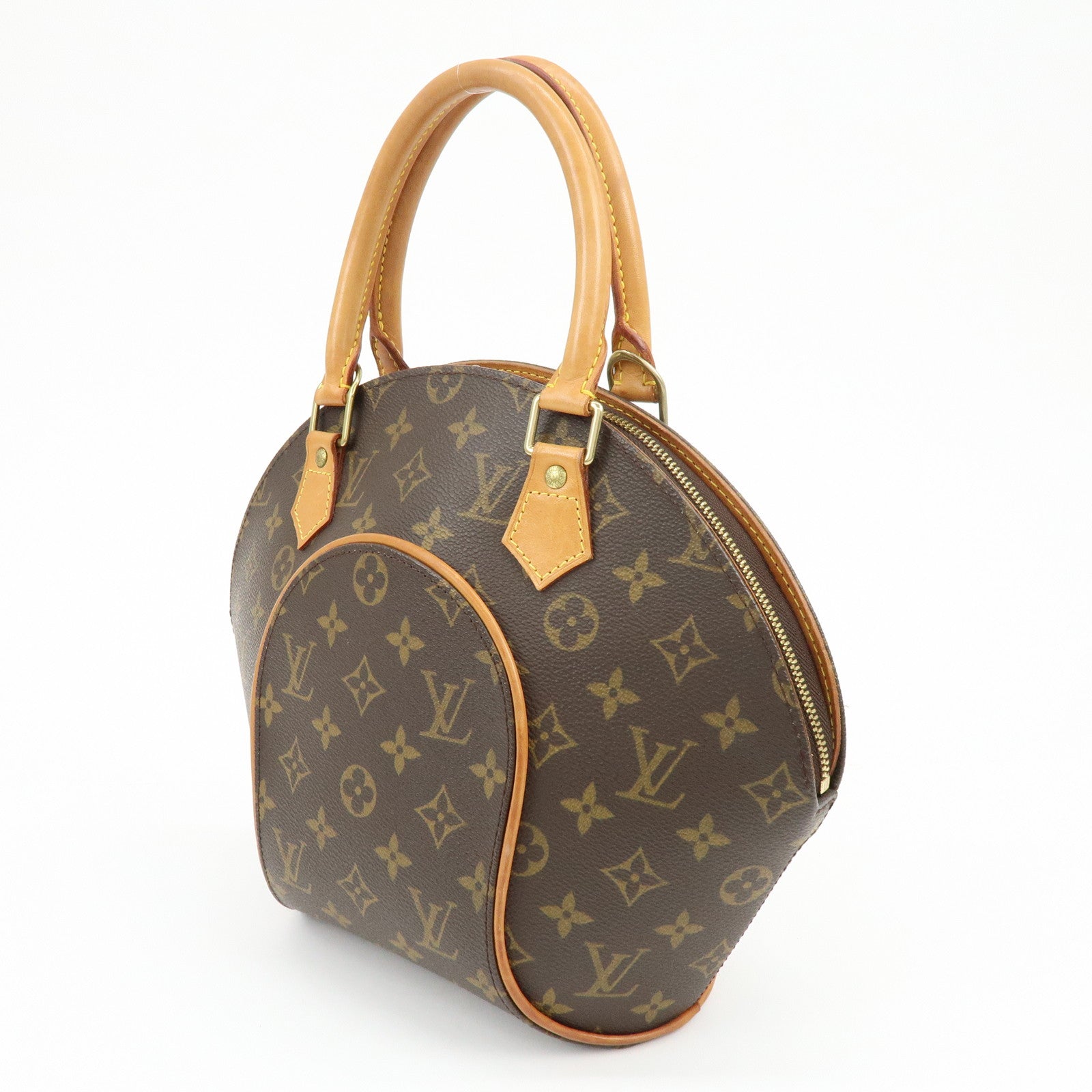 Louis Vuitton Monogram Ellipse PM Hand Bag Brown M51127
