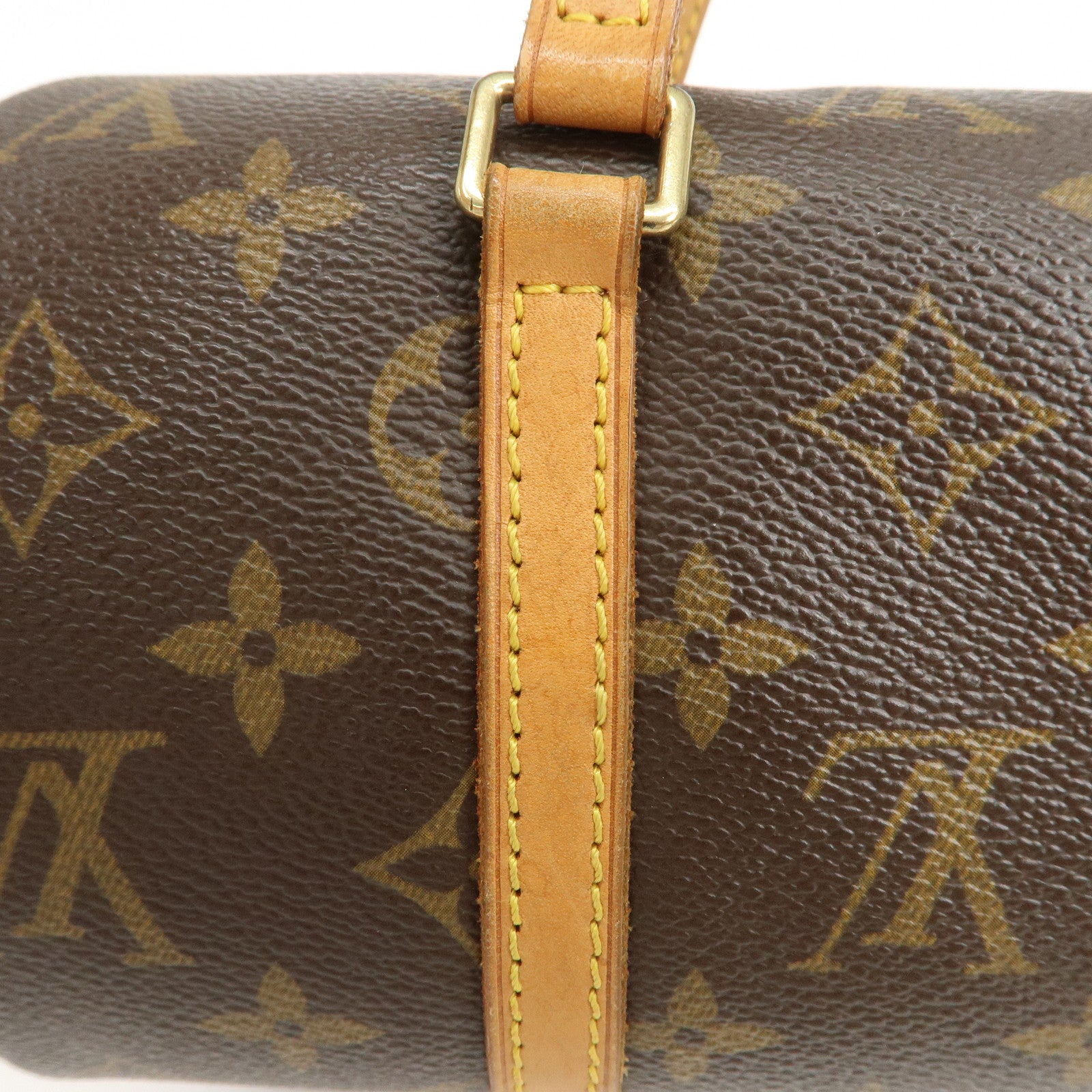 Louis Vuitton Monogram Papillon 26 Hand Bag Brown M51386