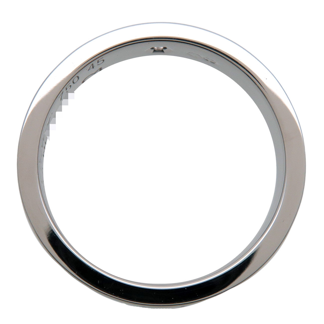 Cartier Mini Love 1P Diamond Ring # K18 750 US EU HK