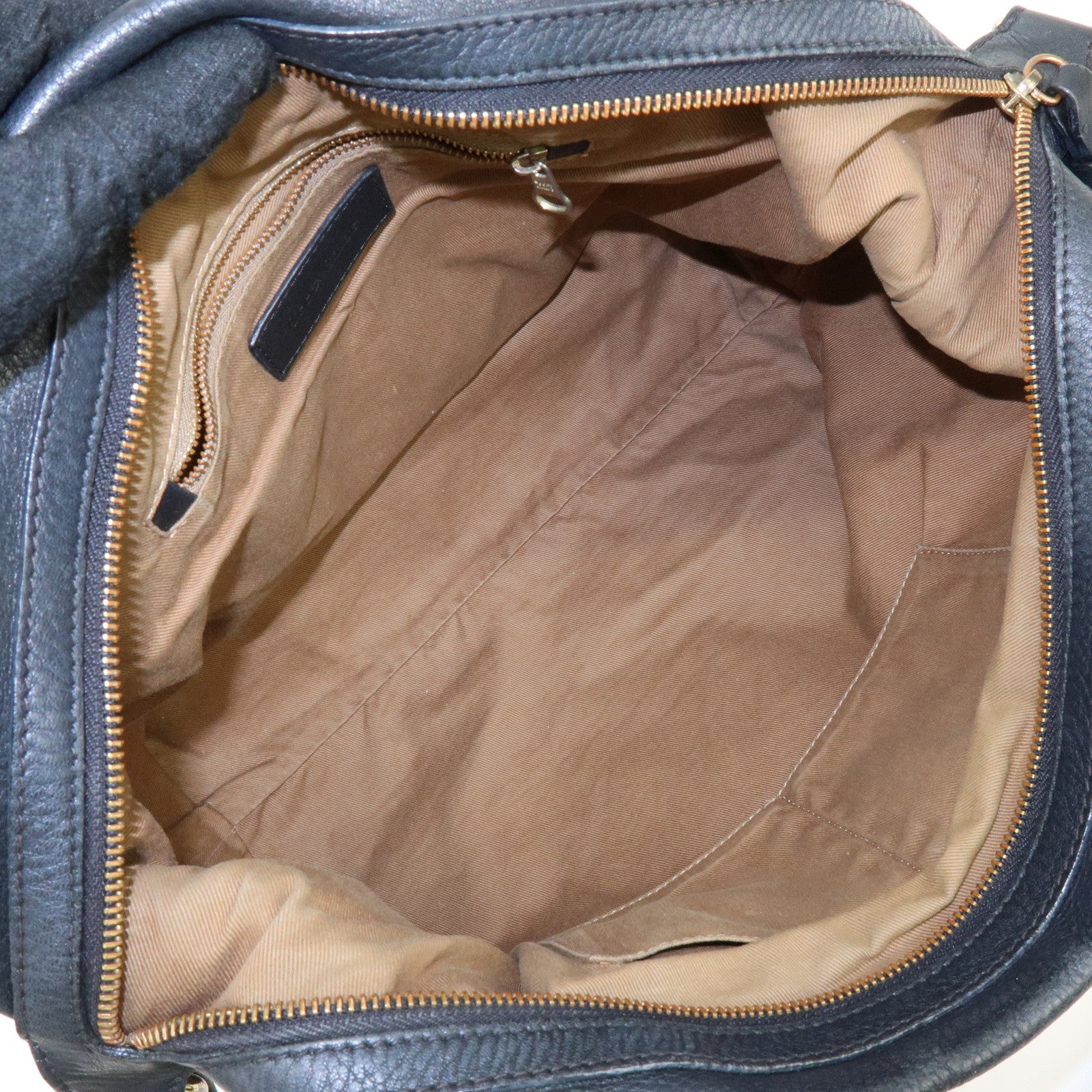 Chloe See By Chloe Leather 2Way Bag Shoulder Bag Hand Bag Black